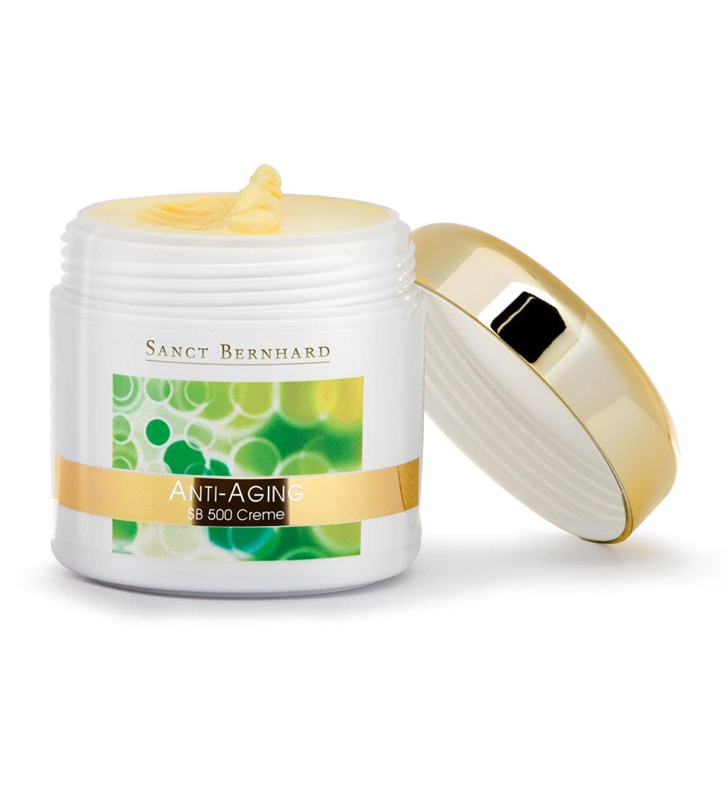 Sanct Bernhard Anti-Aging SB 500 Cream with Q10 bioflavonoids zinc selenium 100 ml