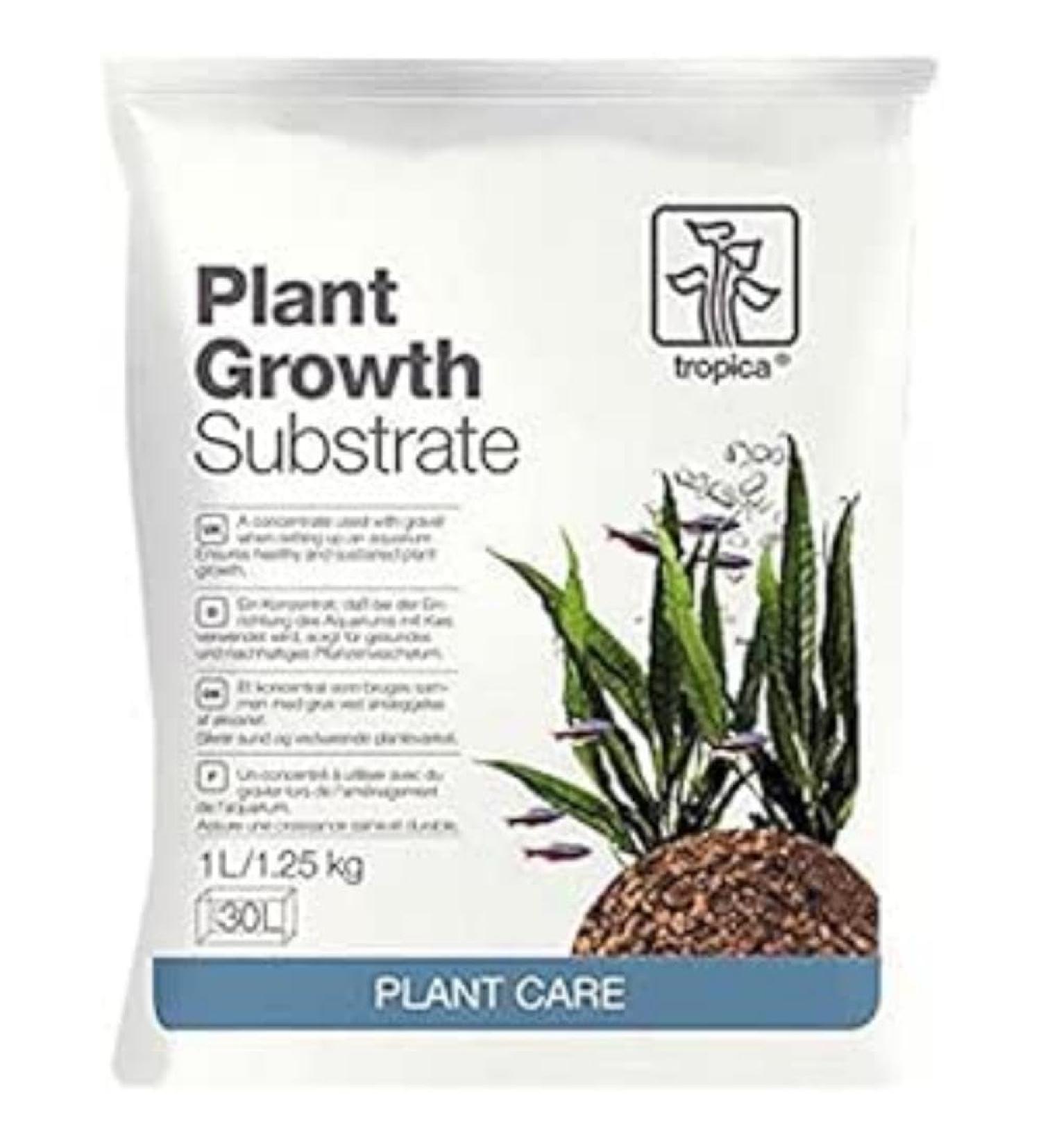 Tropica Plant Growth Aquarium Health Soil Substrate 1 Litre