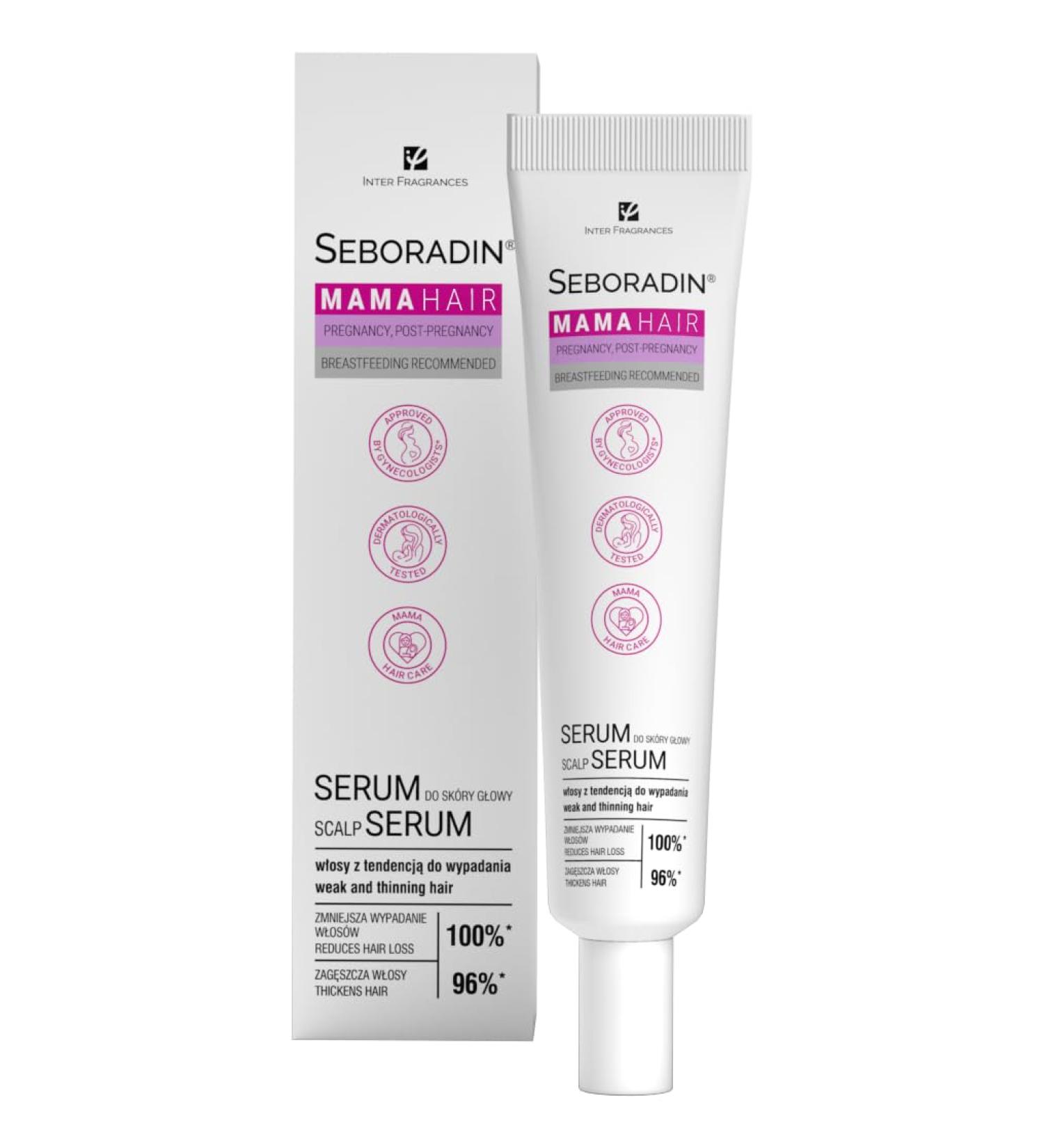 Seboradin Scalp Serum Scalp Care Serum For Pregnant Women All Hair Types Fortifying Mama Hair 100 ml - Buy Online on GoSupps.com