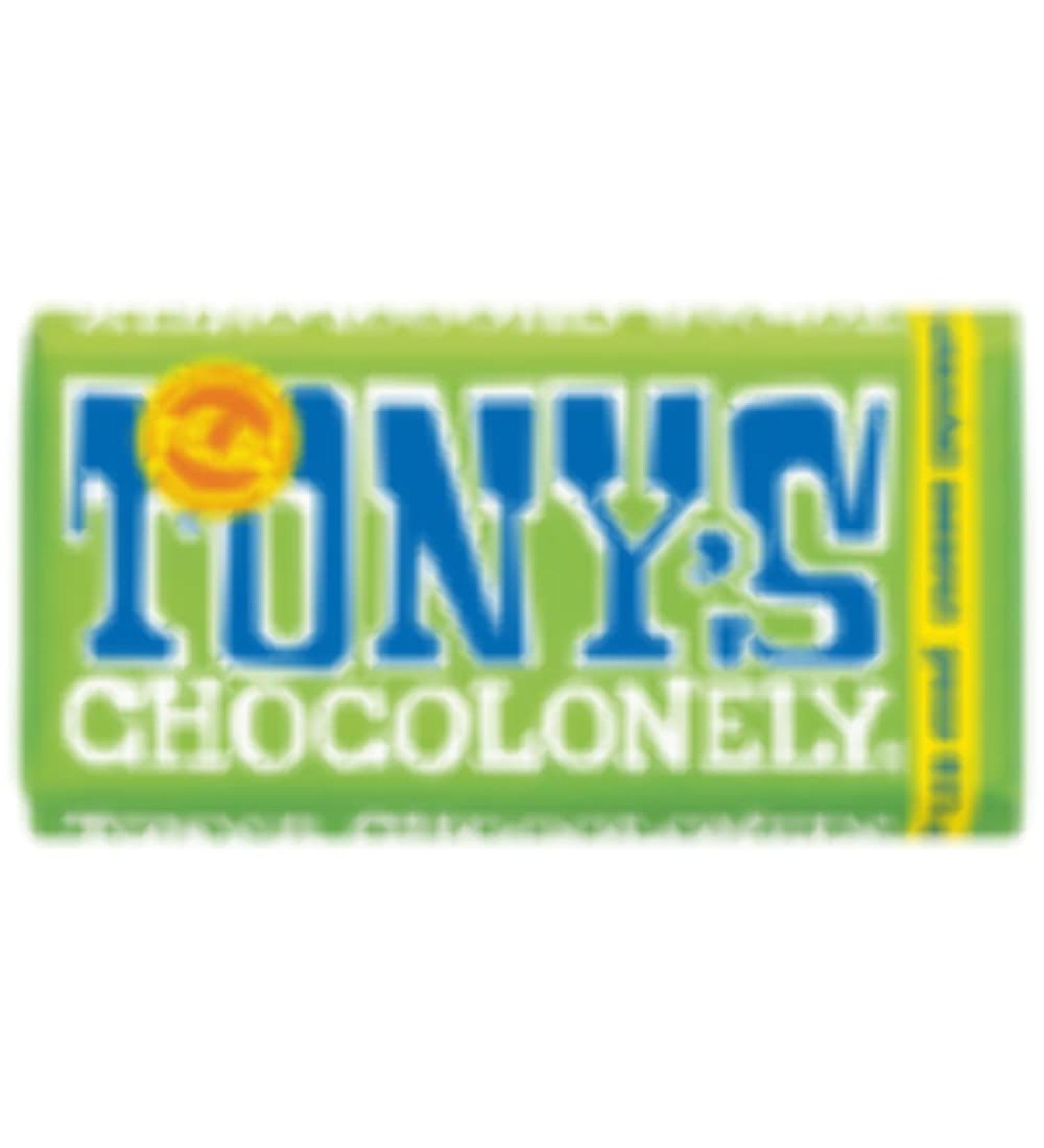 Tony's Chocolonely - Pure Sea Salt Almond Chocolate Bar - 15 x 180 grams - Fairtrade Chocolate