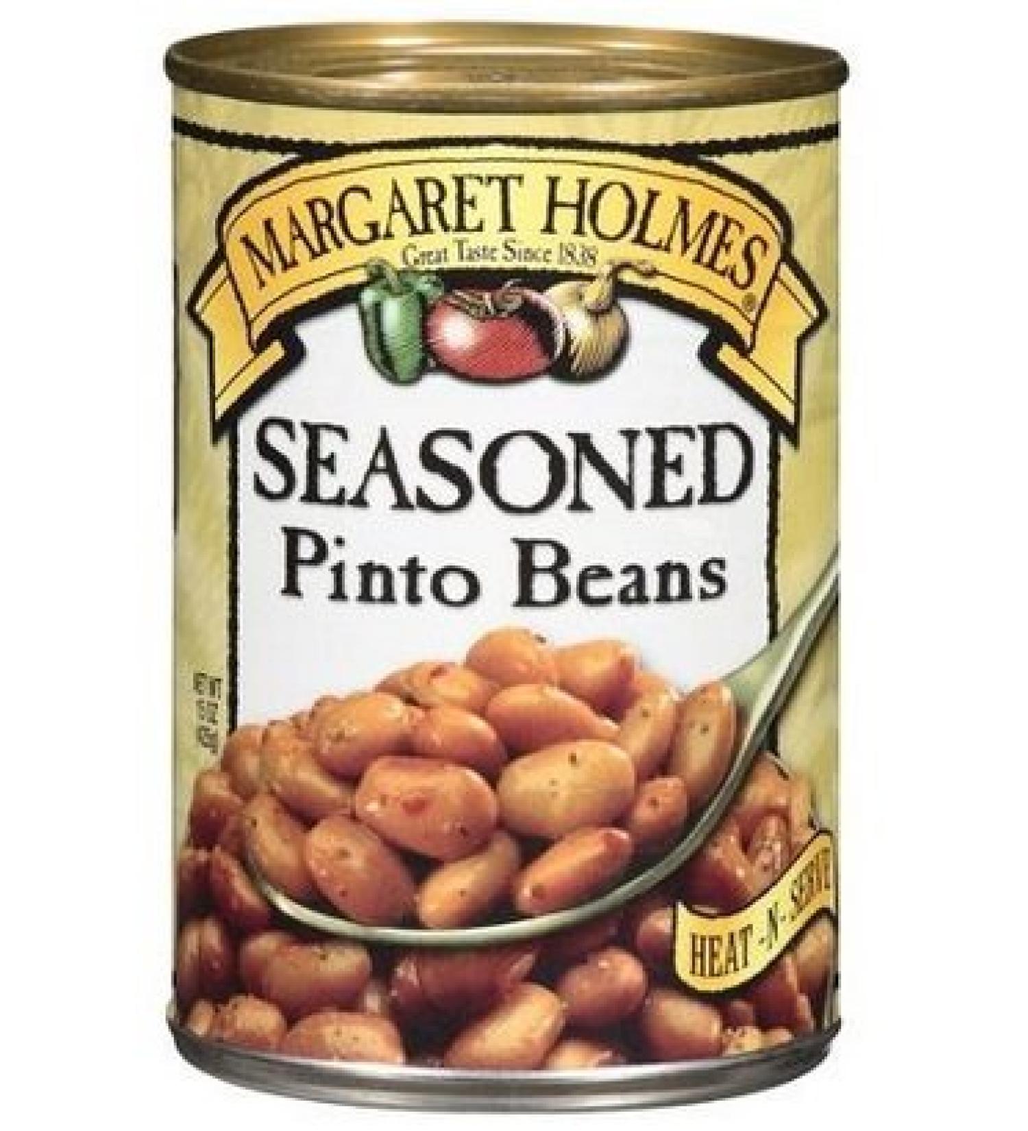 Margaret Holmes Seasoned Pinto Beans 15 oz (Pack of 6)