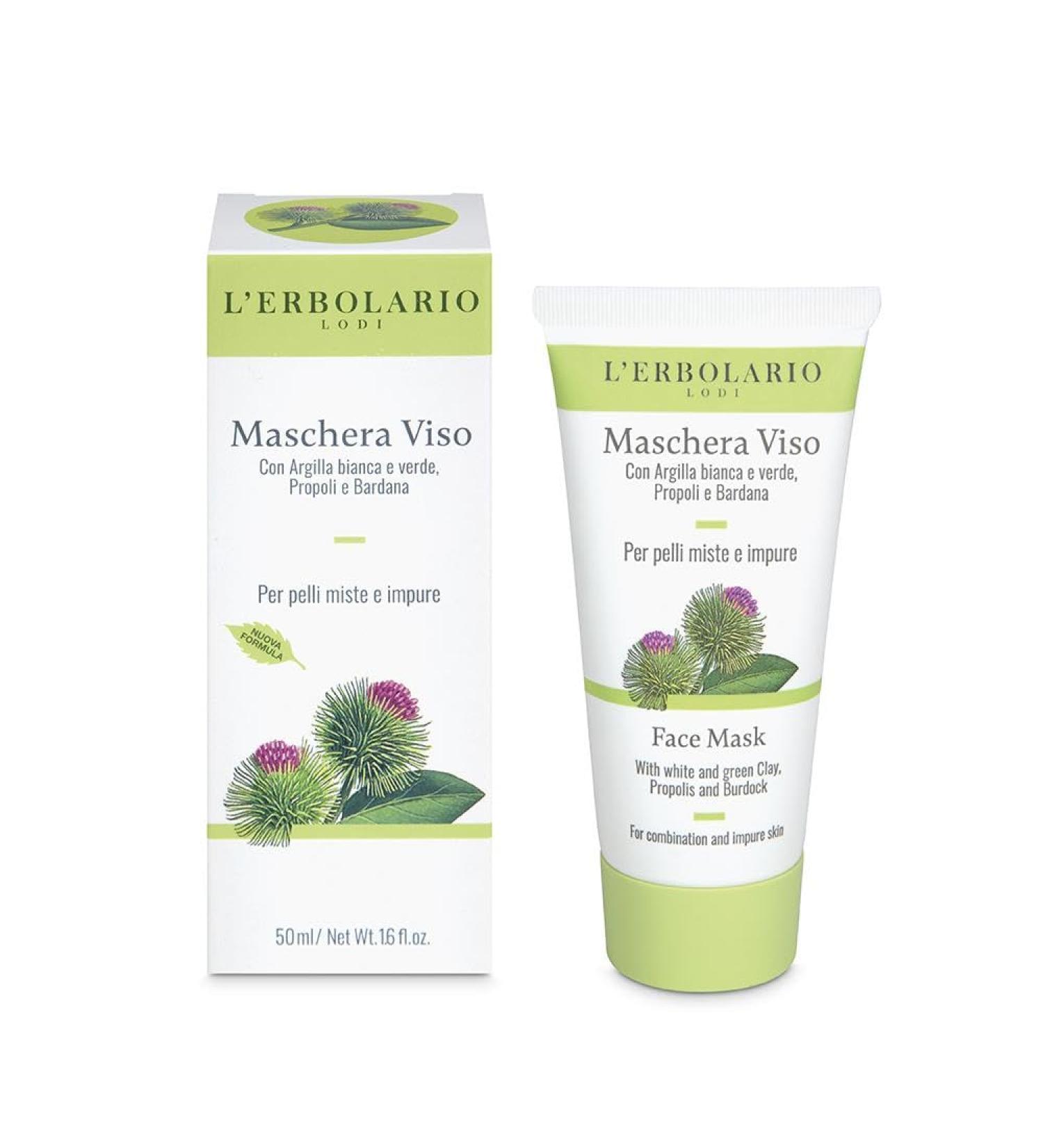 Erbolario Face Mask Burdock 50 ml