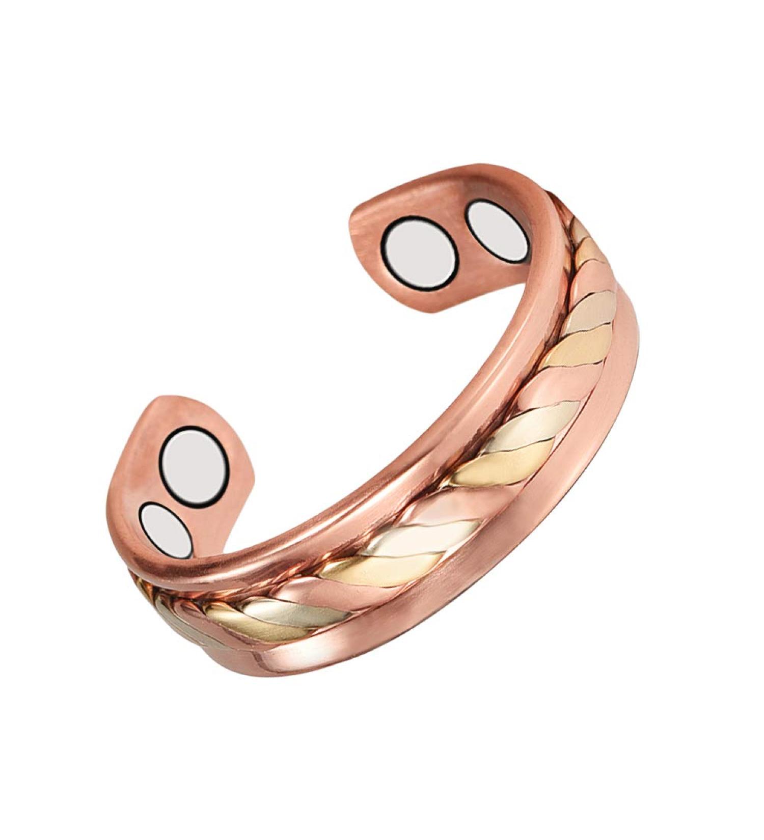 Magnetic Therapy Joint Bone Ring | Relief for Arthritis & Migraines | Magnetic Jewelry with Gift Box - Buy Online on GoSupps.com