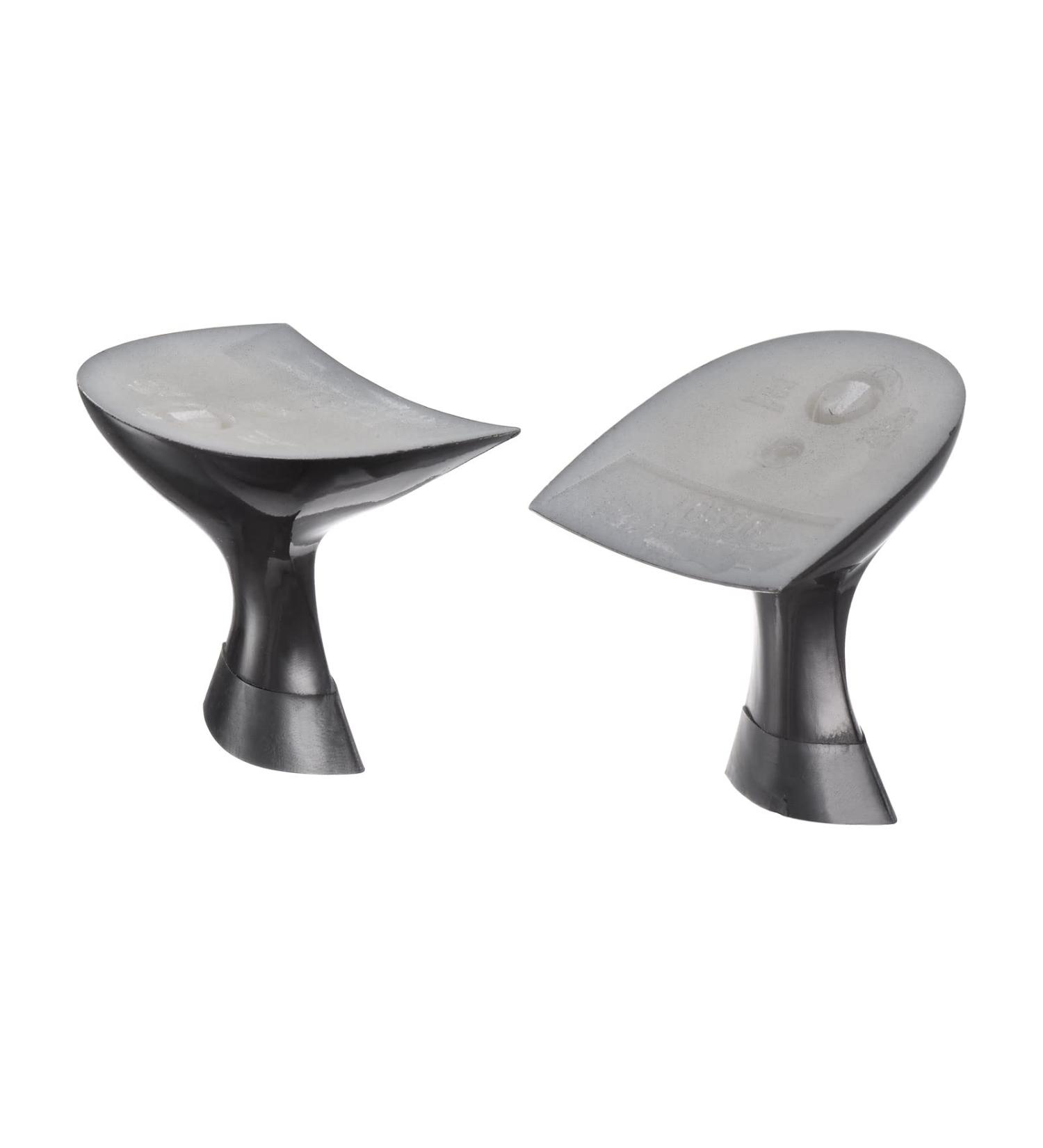 HARFINGTON Heel Repair Replacement - 1 Pair High Chunky Heel DIY for Women Shoes Black - International Shipping Available - Buy Online on GoSupps.com