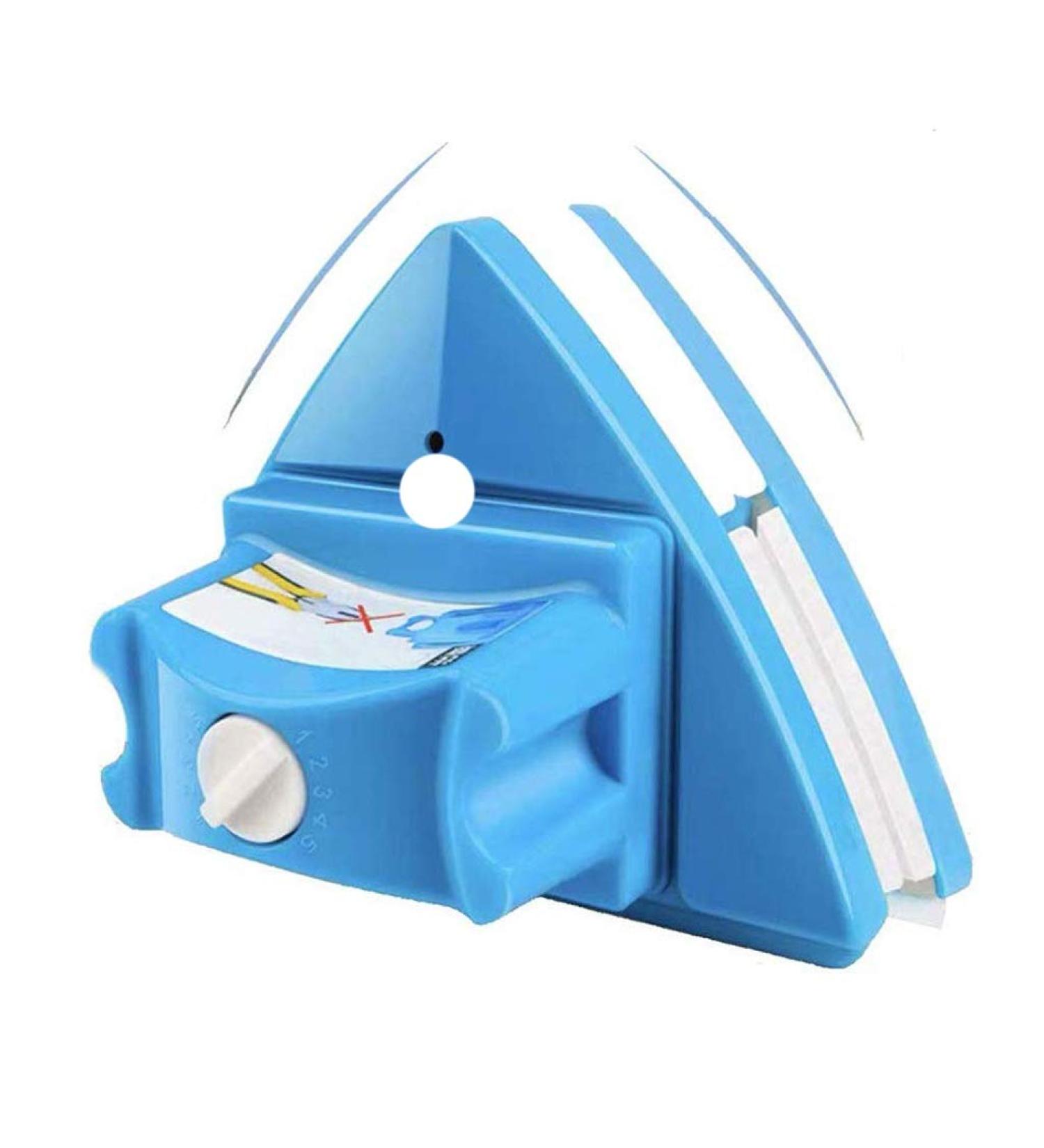 Blue Glass Double Sided Wipe Window Cleaner Glass Wiper Magnetic Cleaning Tools Useful Surface Cleaning Brush for - Buy Online on GoSupps.com