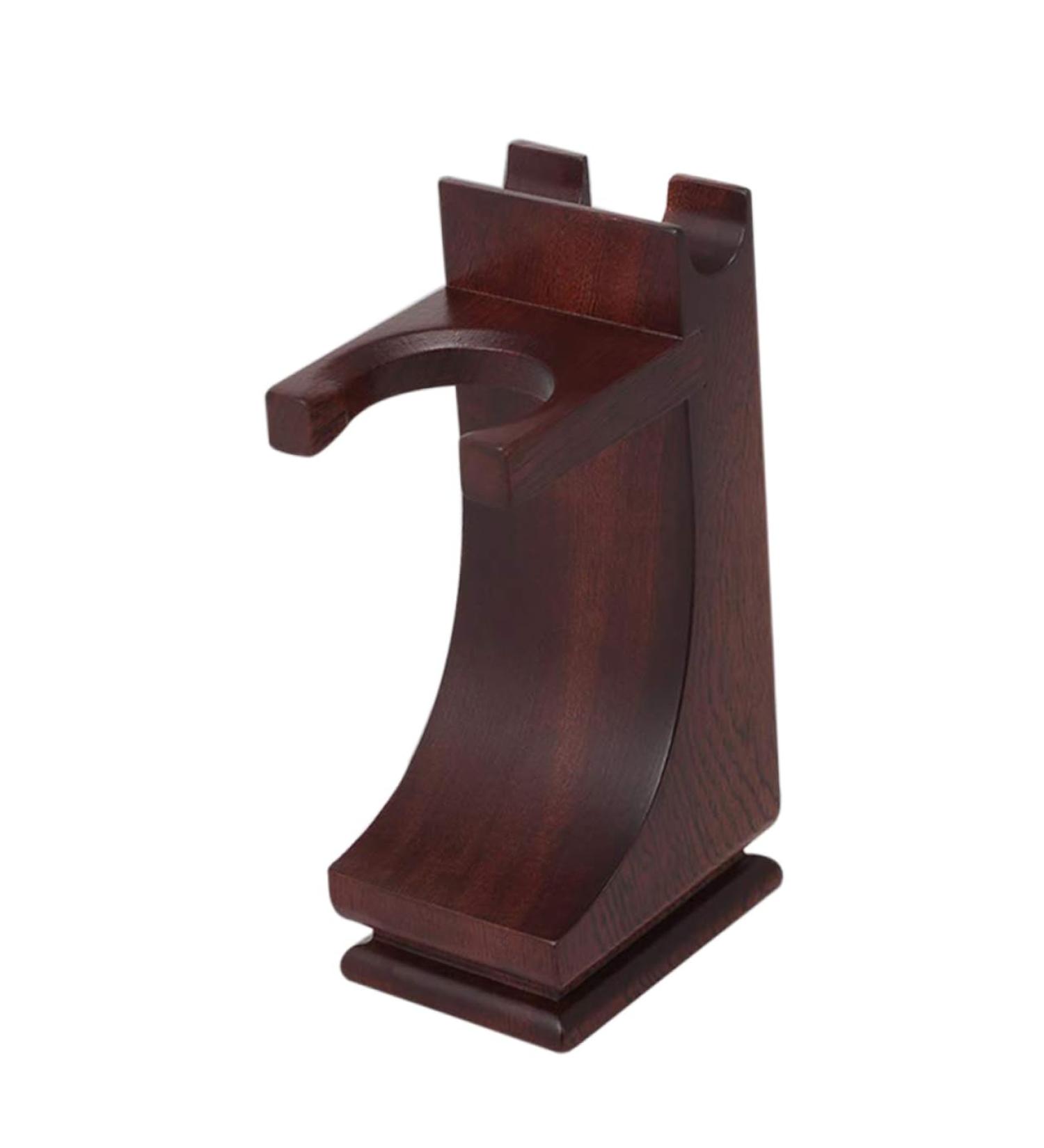 Fomiyes Bamboo Shaver Holder & Clothes Hanger - Stylish Wooden Brush Rack for Men s Electric Shavers & Razors - Buy Online on GoSupps.com