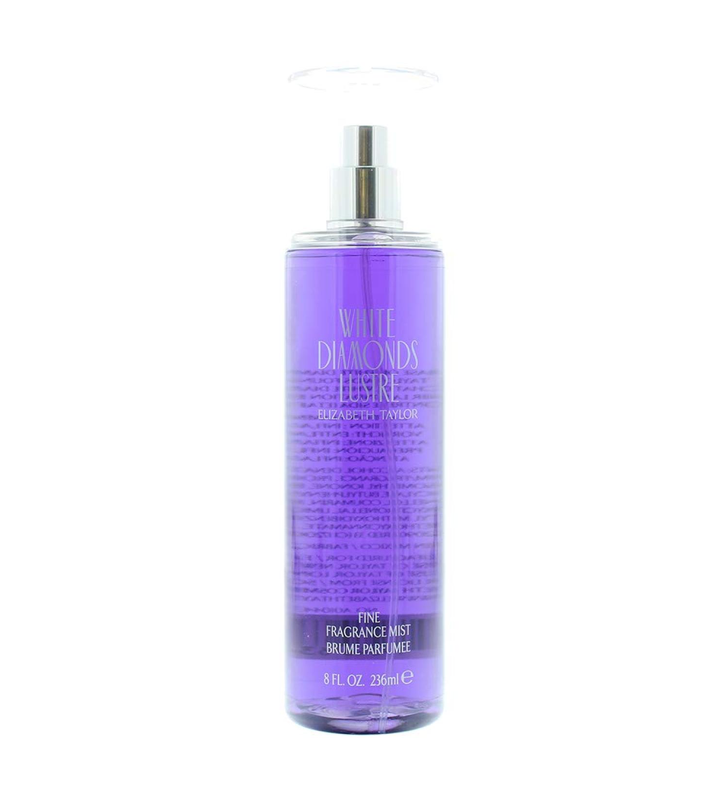 Elizabeth Taylor White Diamonds Lustre Fragrance Mist 8 oz for Women - Buy Online on GoSupps.com
