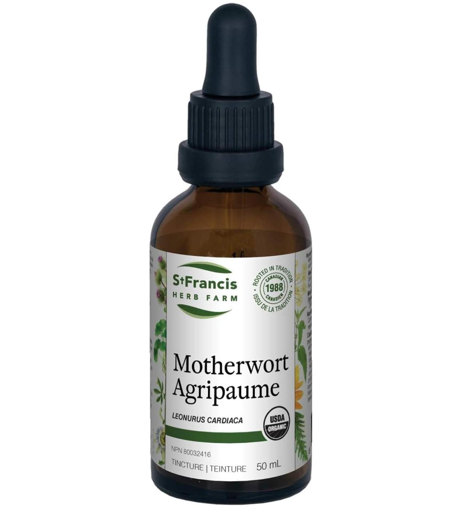 ST Francis HERB Farm Motherwort Tincture 50 ML - Buy Online on GoSupps.com