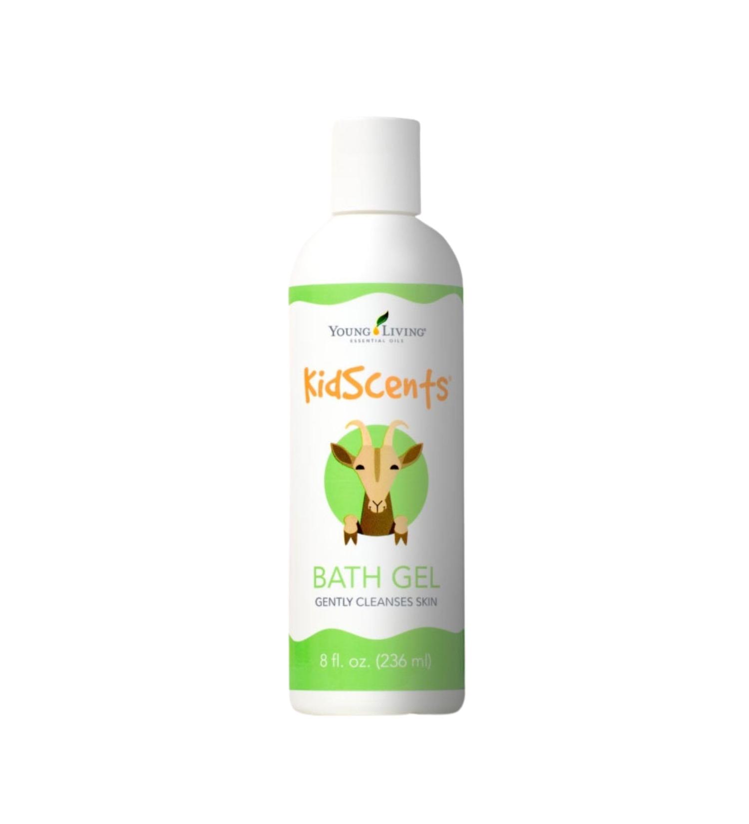 KidScents Bath Gel by Young Living - 8 fl oz - Hypoallergenic Gentle and Nourishing Botanicals for Children's Sensitive Skin - Aloe Vera Moisturizing - Buy Online on GoSupps.com