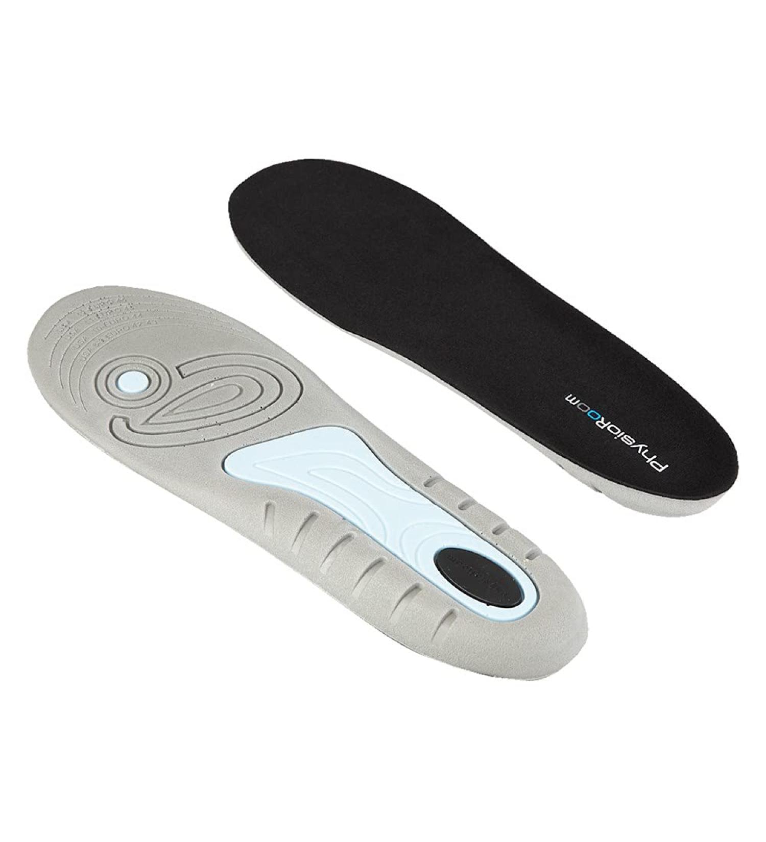 Orthotic Gel Padded Foam Insoles | Non-Slip Shoe Insert Pads Shock Absorbing & Cushioning Providing Comfort on the Feet | Plantar Fasciitis Ideal Foot Care Support Insoles Men & Insoles for Women Mens - Buy Online on GoSupps.com