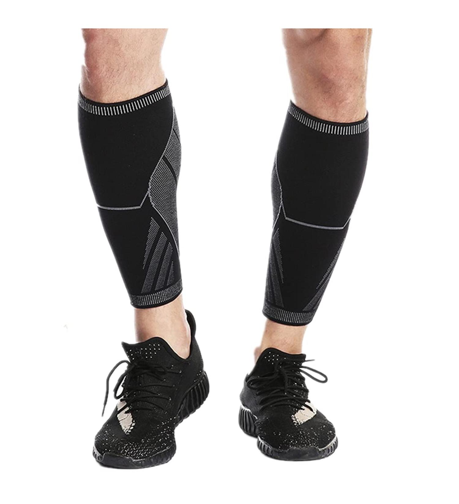 Buy Solo Actfit Calf Bandage & Compression Sleeves - Adjustable Calf Support for Sports Running Crossfit Gym & More - XL Available! - Buy Online on GoSupps.com