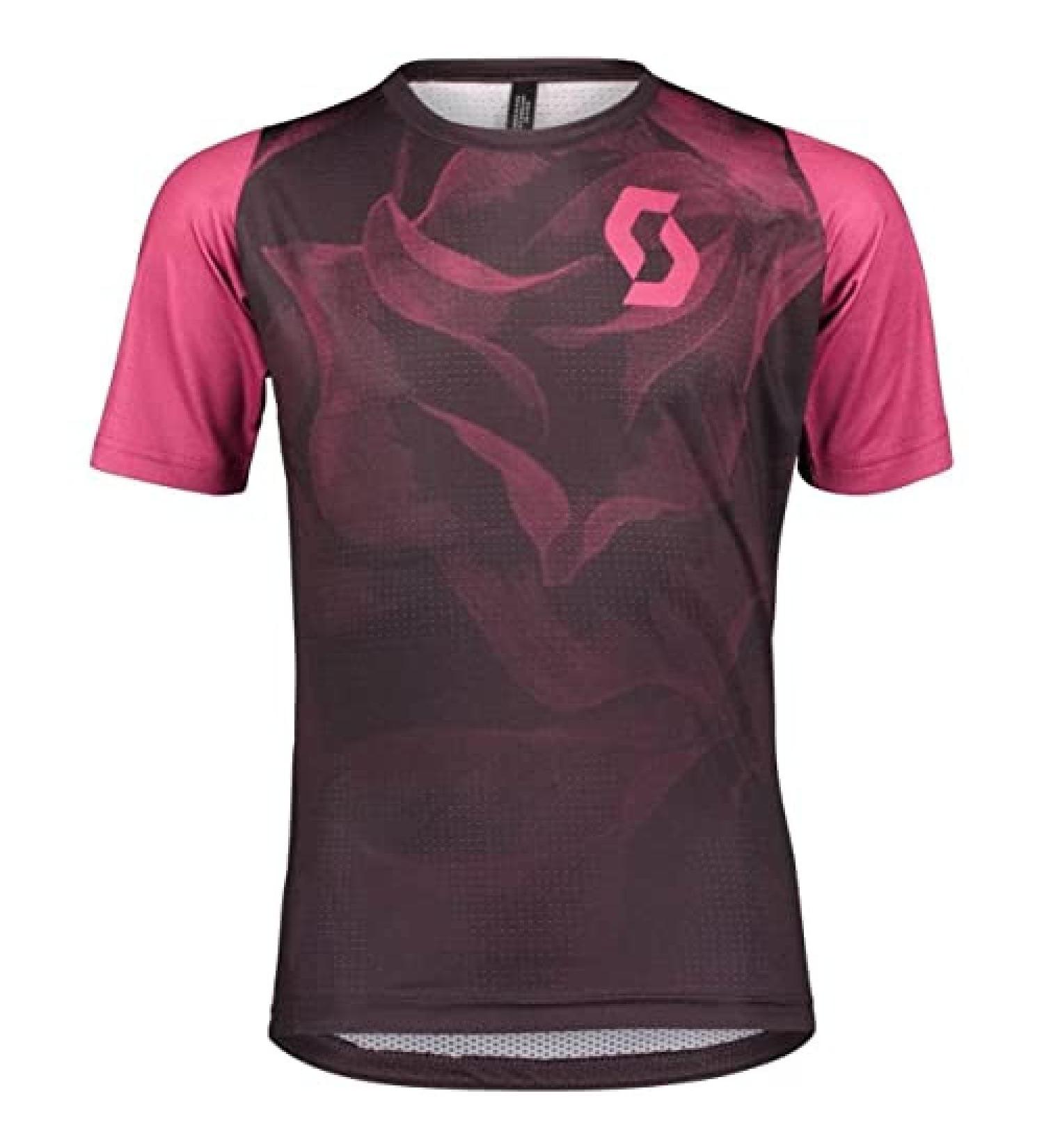 Scott Trail 20 Junior kids bike jersey short purple/pink 2022 164 7162 Dark Purple/Carmine Pink