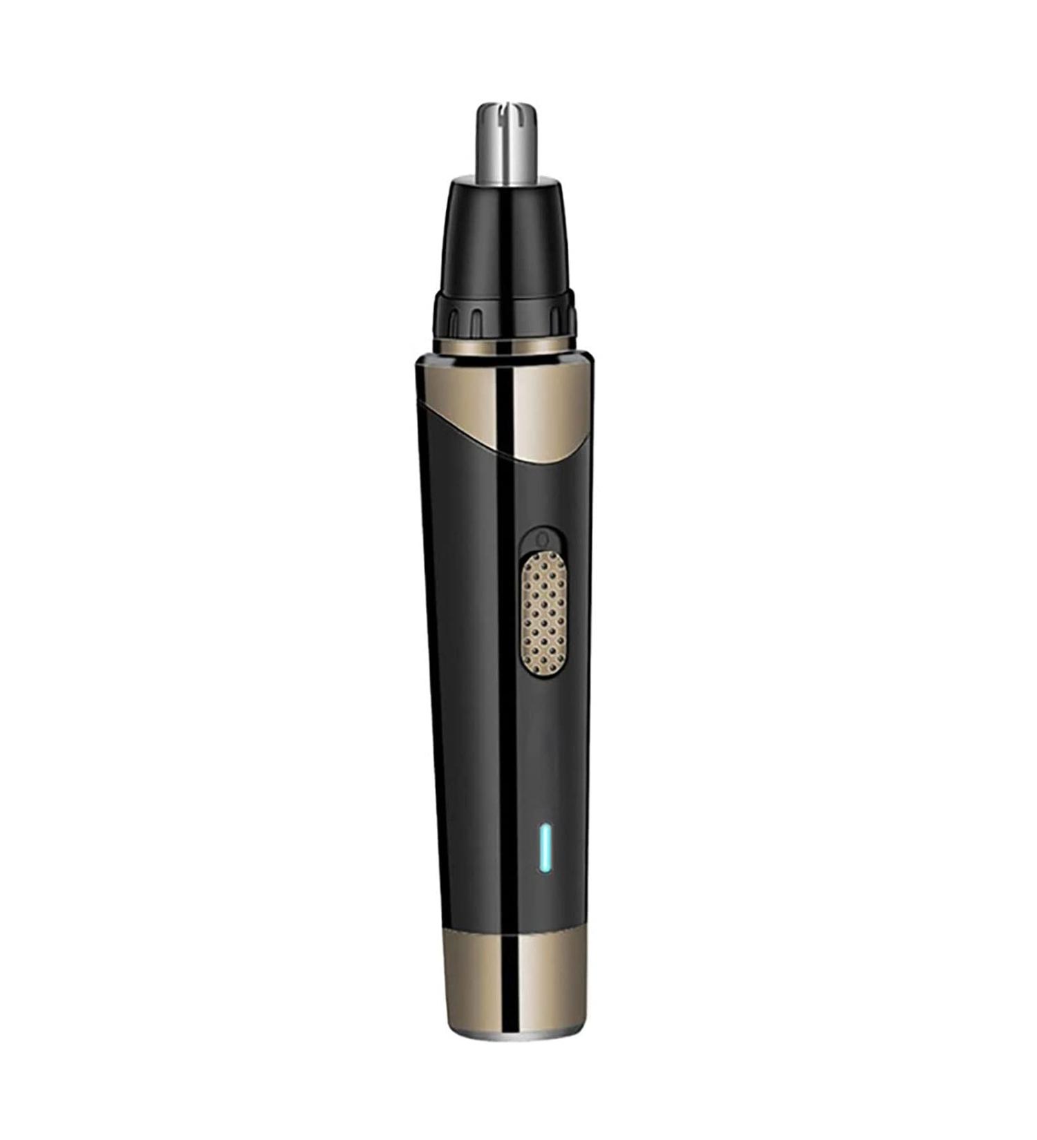 Professional Ear and Nose Hair Trimmer | Painless Eyebrow & Facial Hair Clipper for Men & Women - Rechargeable Waterproof Dual Edge Blades - Buy Online on GoSupps.com