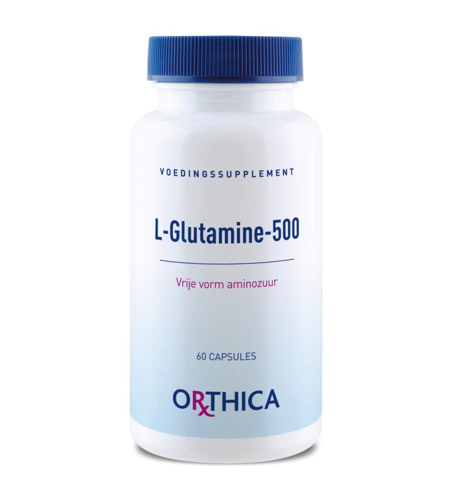 L-Glutamine 500 mg - 60 Capsules | Premium E-Commerce Supplement - Fast International Shipping - Buy Online on GoSupps.com
