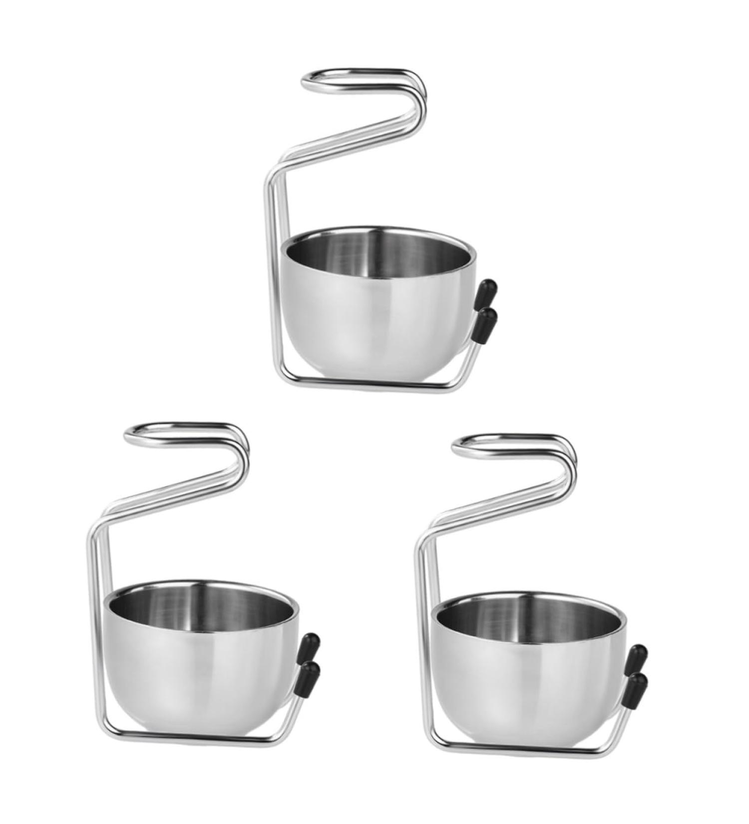 FRCOLOR 3PCS Glass Bottle Brush Holder Set - Stylish Storage for Brushes & Manual Hand Shaver - Buy Online on GoSupps.com