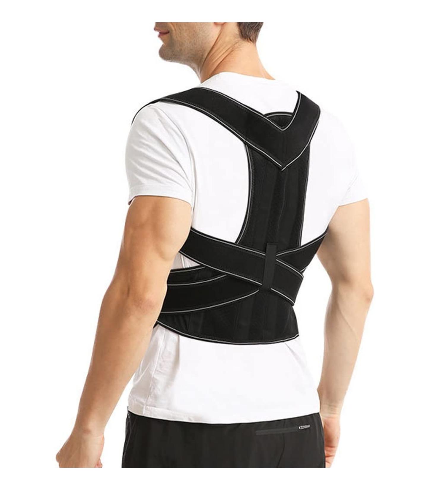 Back Adult Correction Belt Mend Womenti-Hunchback Chest Shoulder Sitting Posture Corrector /748 (Color : D Size : Large) Large D - Buy Online on GoSupps.com