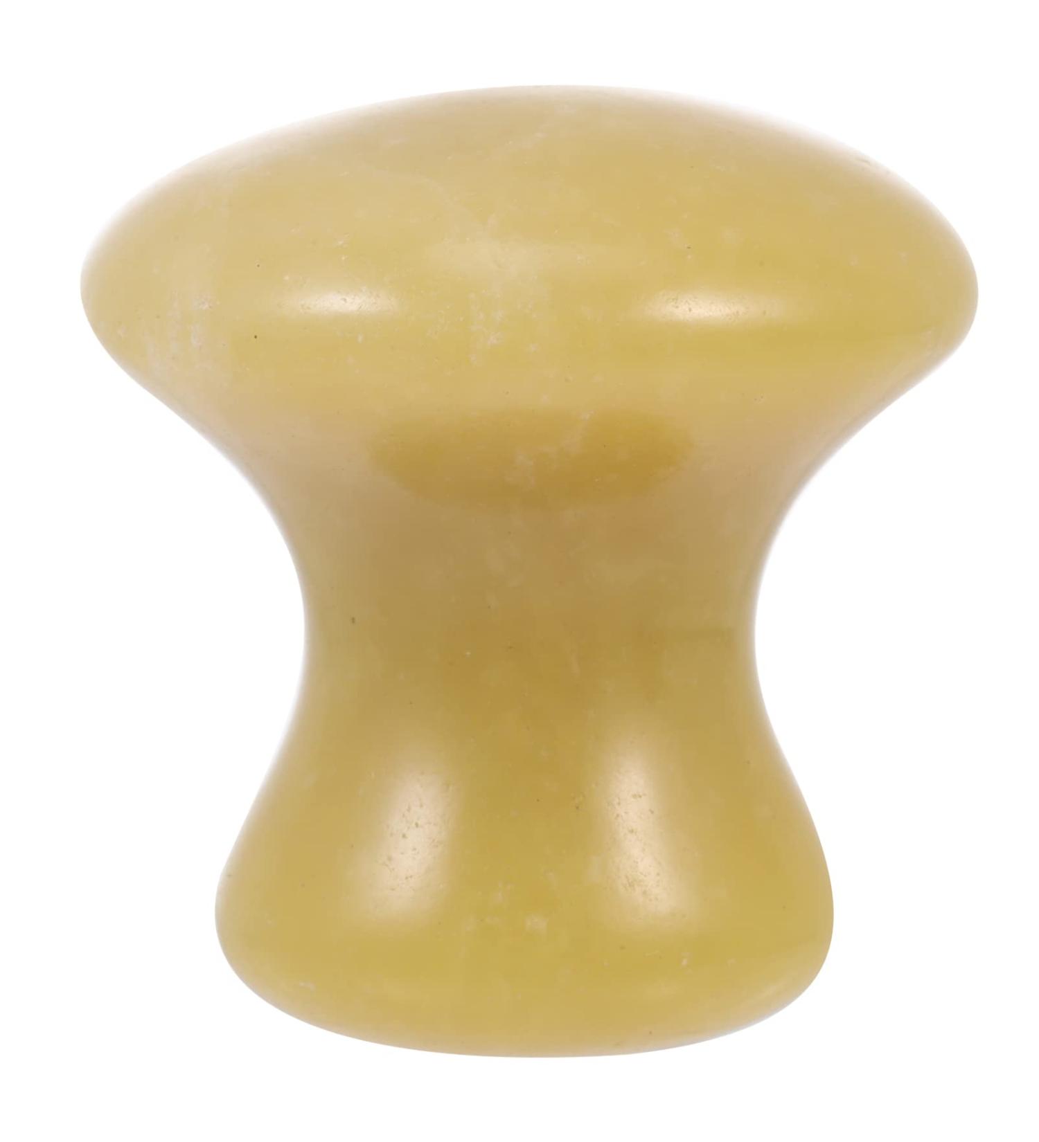 Uonlytech Massage Stone - Gua Sha Roller for Face & Neck Acupoint Massager Rose Jade Soft Tissue Scraper - Manual Facial Massage Tool - Buy Online on GoSupps.com