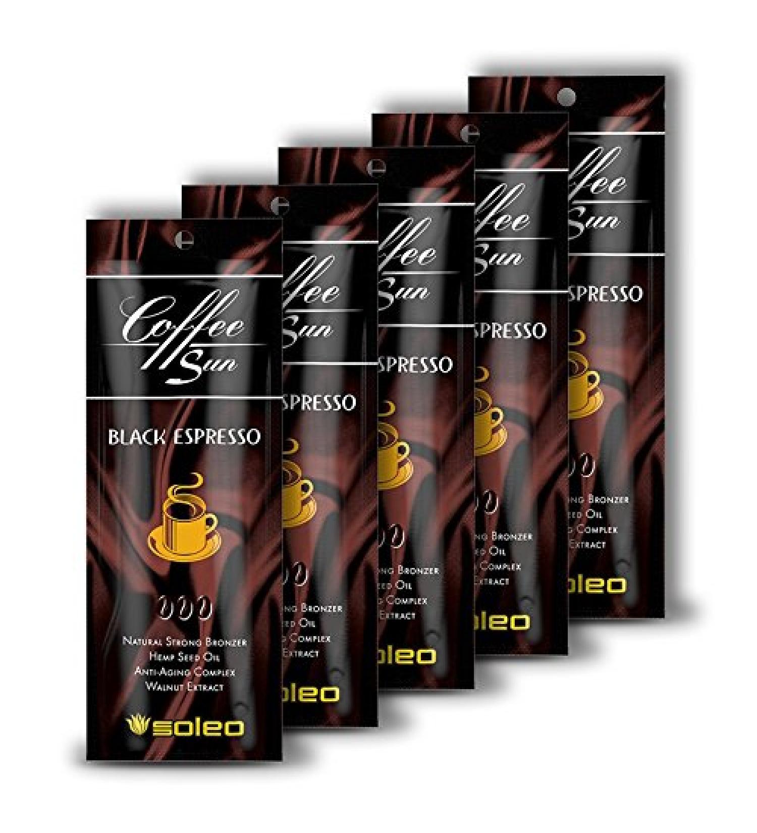 Soleo Soleo Caf Noir Express Sun Natural Strong Bronzer 5 x 15 ml