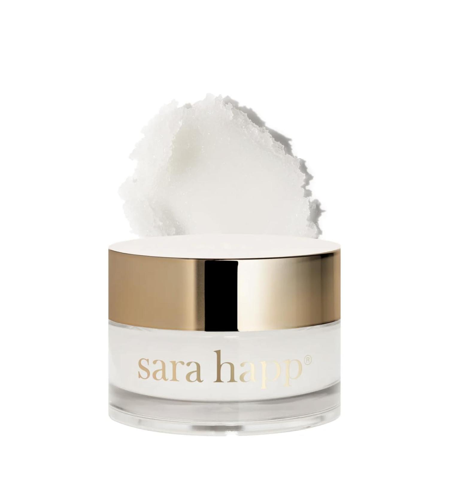 Sara Happ The Lip Scrub - Best Exfoliating Lip Treatment & Moisturizer for Dry Flaky Lips | Coconut Flavor - International Shipping Available - Buy Online on GoSupps.com