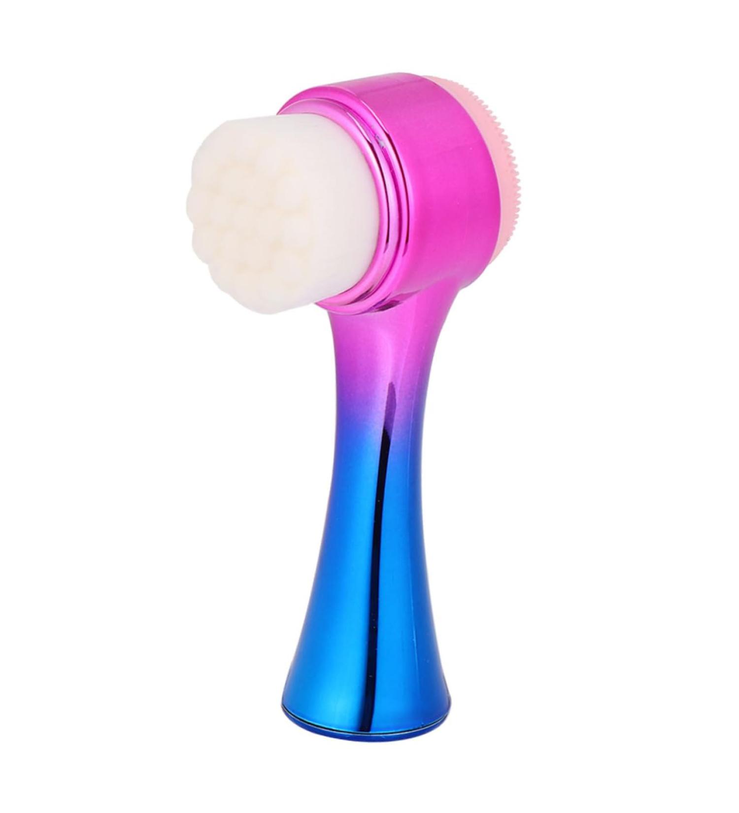 Healeved Multifunctional Facial Cleansing Brush Electric Face Cleaner Facial Cleansing Brush Manual Waterproof Face Brush Electric Face Cleansing Brush Facial Brush Skin Cleansing 13X5.5cm Assorted Color - Buy Online on GoSupps.com