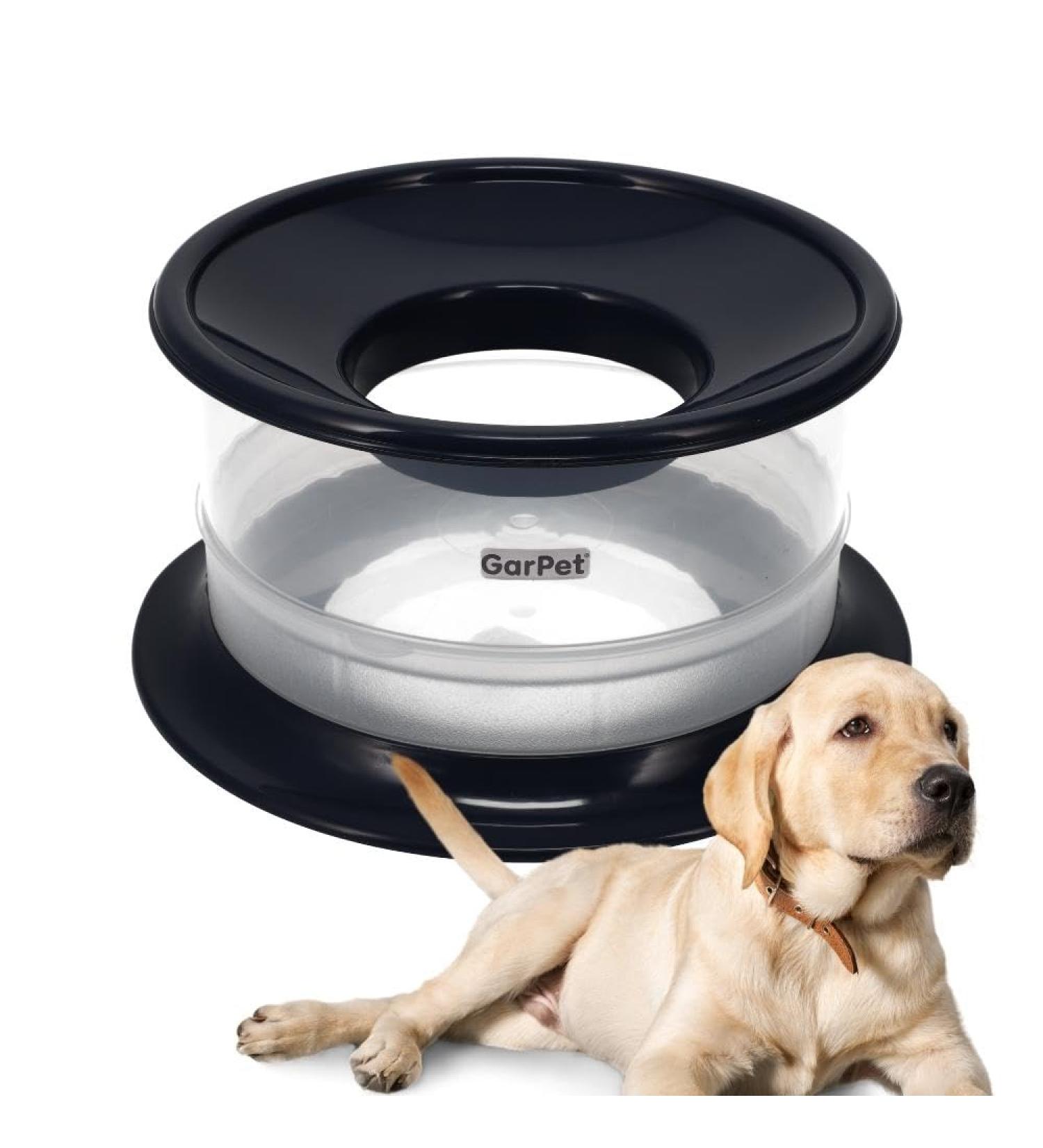 Leak-Proof 2-in-1 Dog Bowl - Travel Safe Non-Slip Drinking & Food Bowl with Car Splash Guard - Buy Online on GoSupps.com