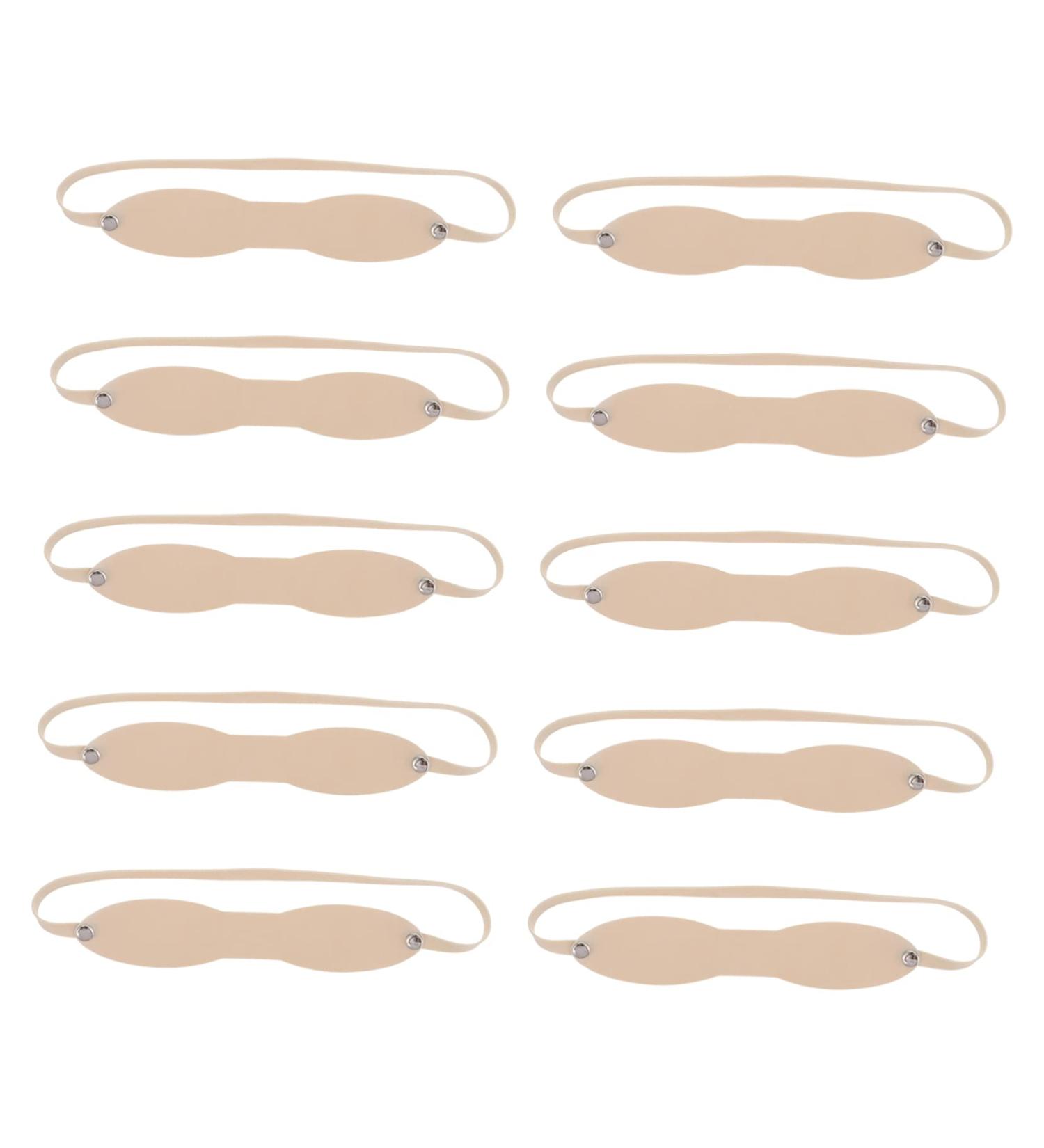 NOLITOY 10pcs Eyebrow Practice Skin Silicone Fake Skin Headband Eyebrow Practice Headband Real Person - Buy Online on GoSupps.com