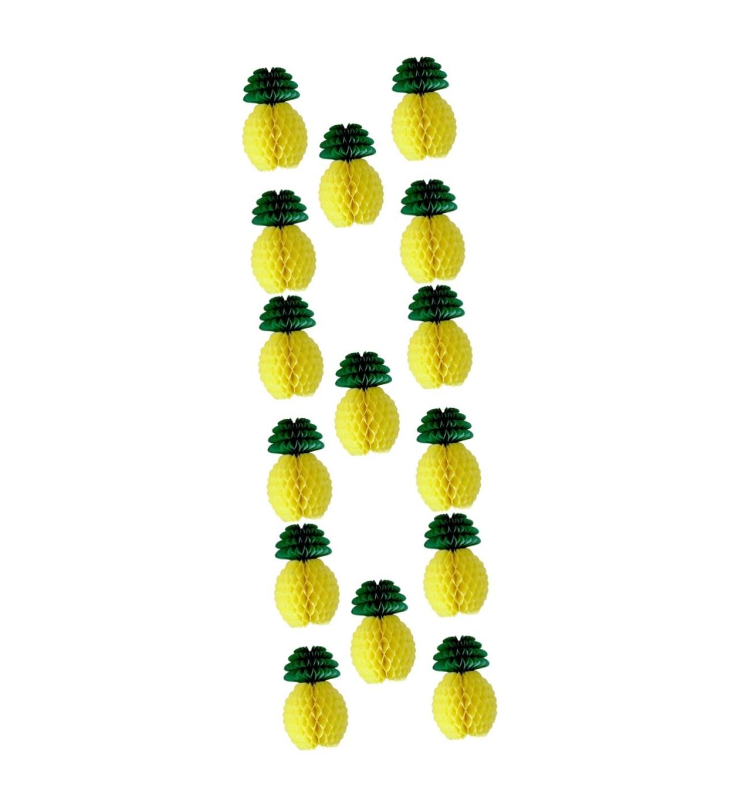 Alipis 15 Pcs Paper Pineapple Party Supplies Plant Decor Pineapple Decor Gift Honeycomb - Buy Online on GoSupps.com
