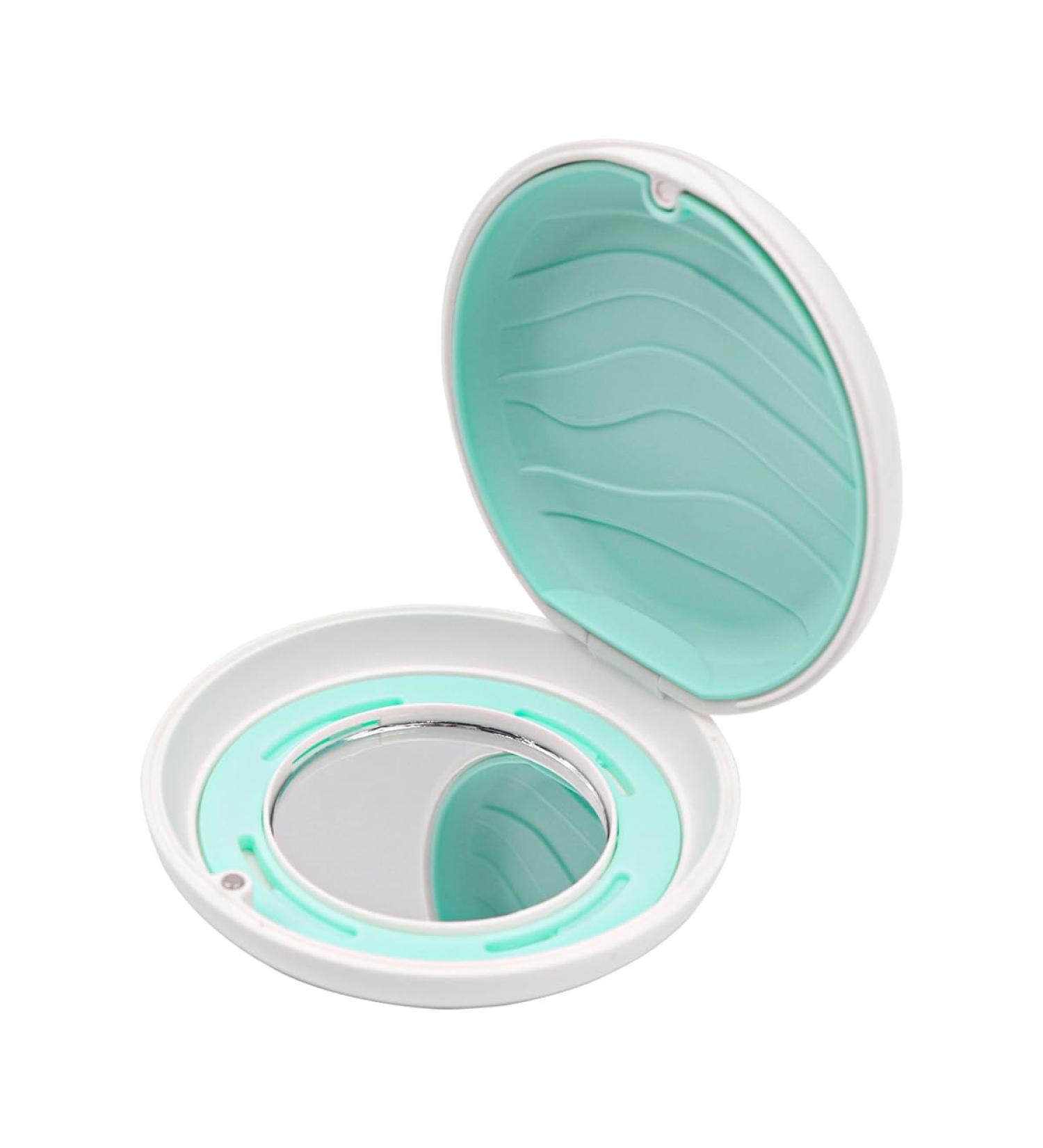 Alnicov Retainer Box & Aligner Case with Mirror | Invisalign Storage & Cleaning Tool - Buy Online on GoSupps.com