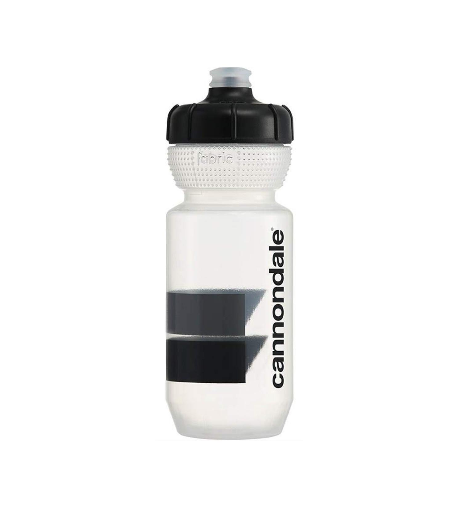 Cannondale Logo Gripper Bottle 600mL Clear/Black