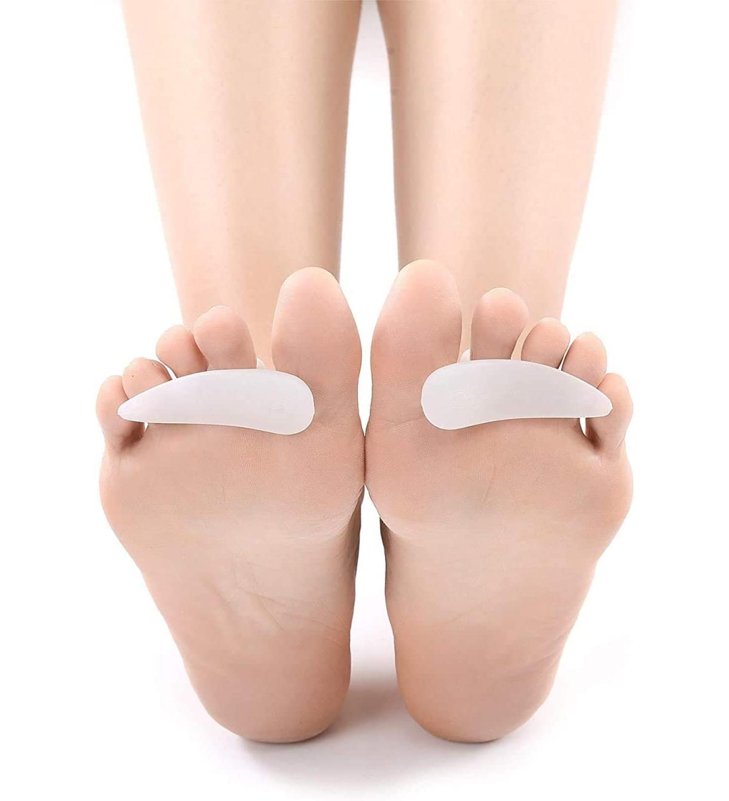 VeniCare 2 Piece Hammer Toe Treatment Set - Toe Straightener & Corrector with Gel Support Pads for Claw, Mallet Toe Relief - Right & Left Cushion Protectors - Buy Online on GoSupps.com
