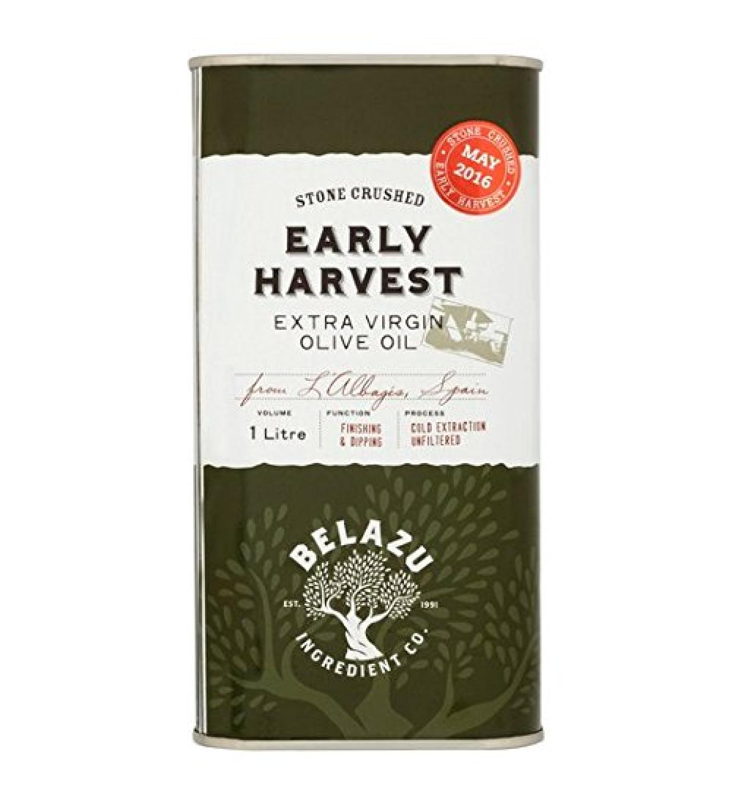 Belazu Belazu Early Harvest Extra Virgin Olive Oil 1 Litre Tin
