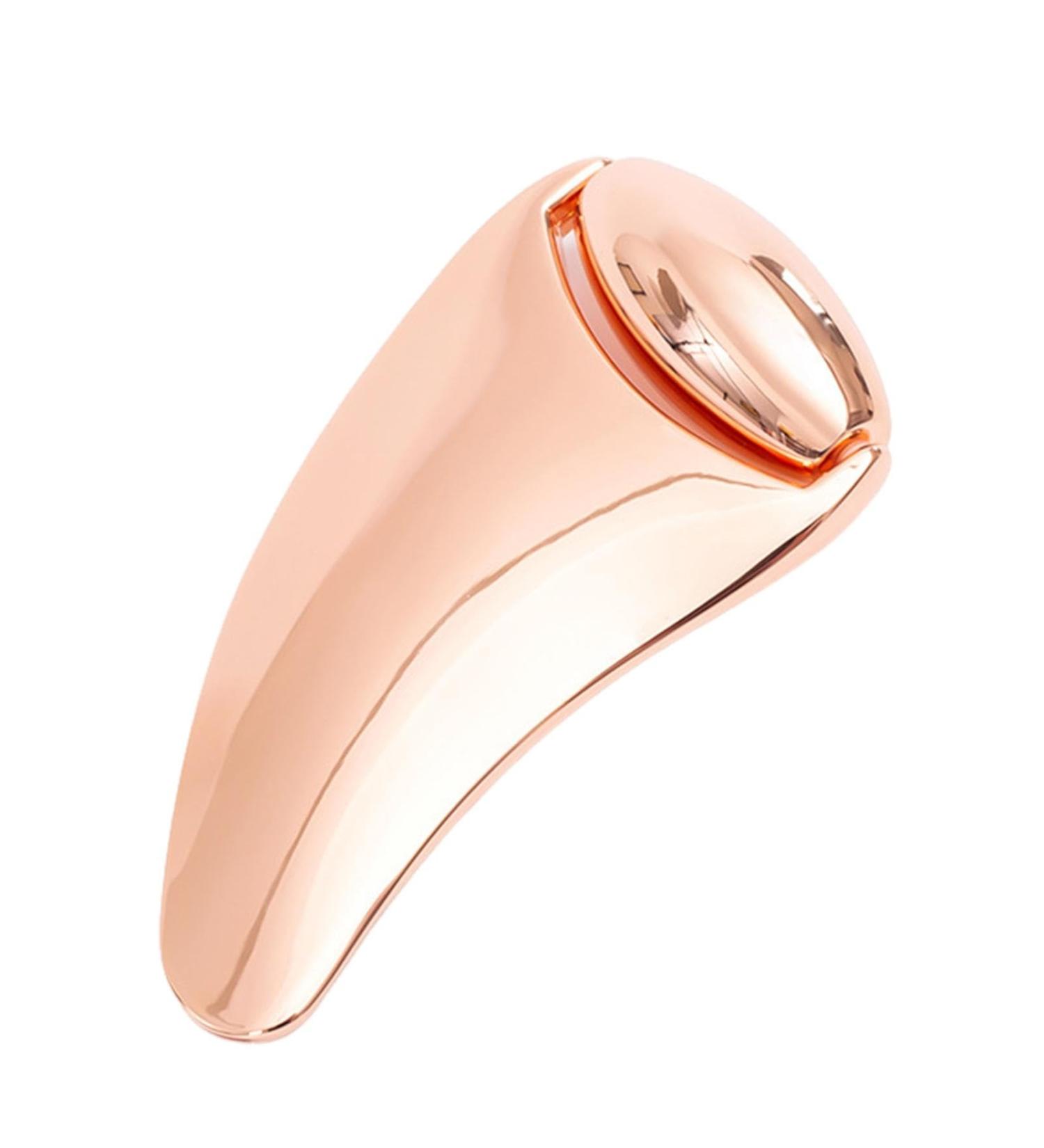 Facial Contouring Roller | Metal Beauty Roller | Face Sculpting Roller | Anti-Aging Facial Roller | Jawline Defining Tool | Facial Skin Tightening Roller Facial Roller Rose Gold Scraping Board + Rose Gold Roller - Buy Online on GoSupps.com