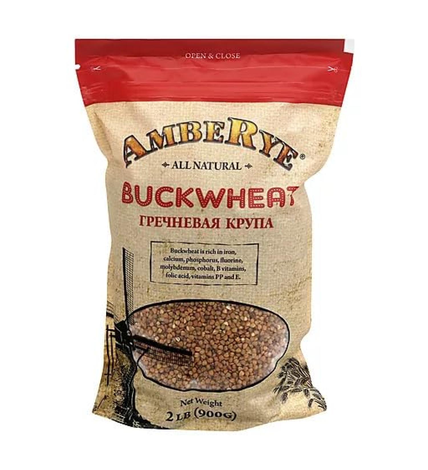 AmbeRye 100% European Buckwheat *** Gluten Free *** Rich in Fiber *** 9x900g Value Pack Units 2 - Buy Online on GoSupps.com