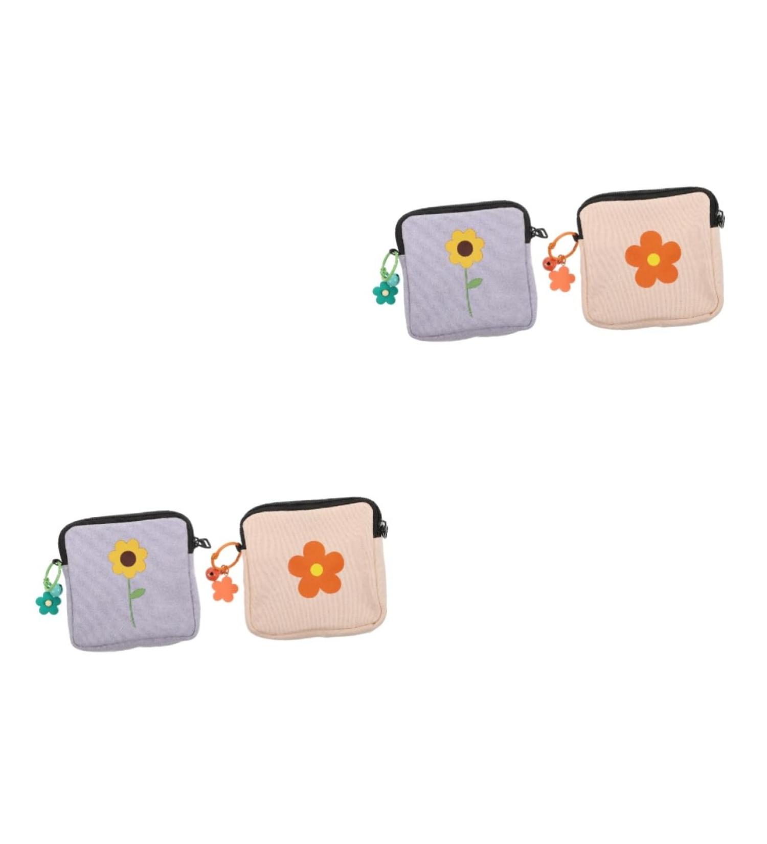 Healeeved Storage Bags for Women's Bandages | 4-Piece Sanitary Organizer & Carrying Bag | Multi-Color Options for Periods | Ideal for Towel & Travel - Buy Online on GoSupps.com