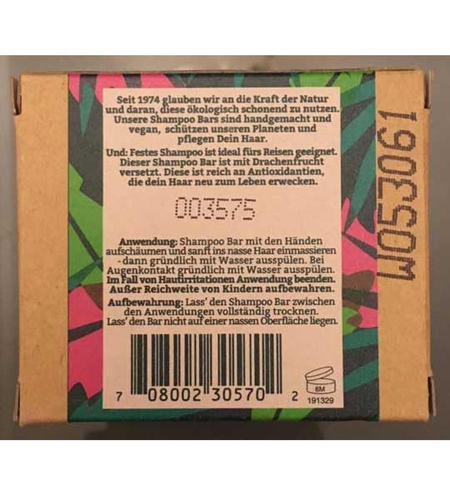 essentiallab Faith in Nature Plain Dragon Fruit Shampoo 100% Natural Vegan SLS Free