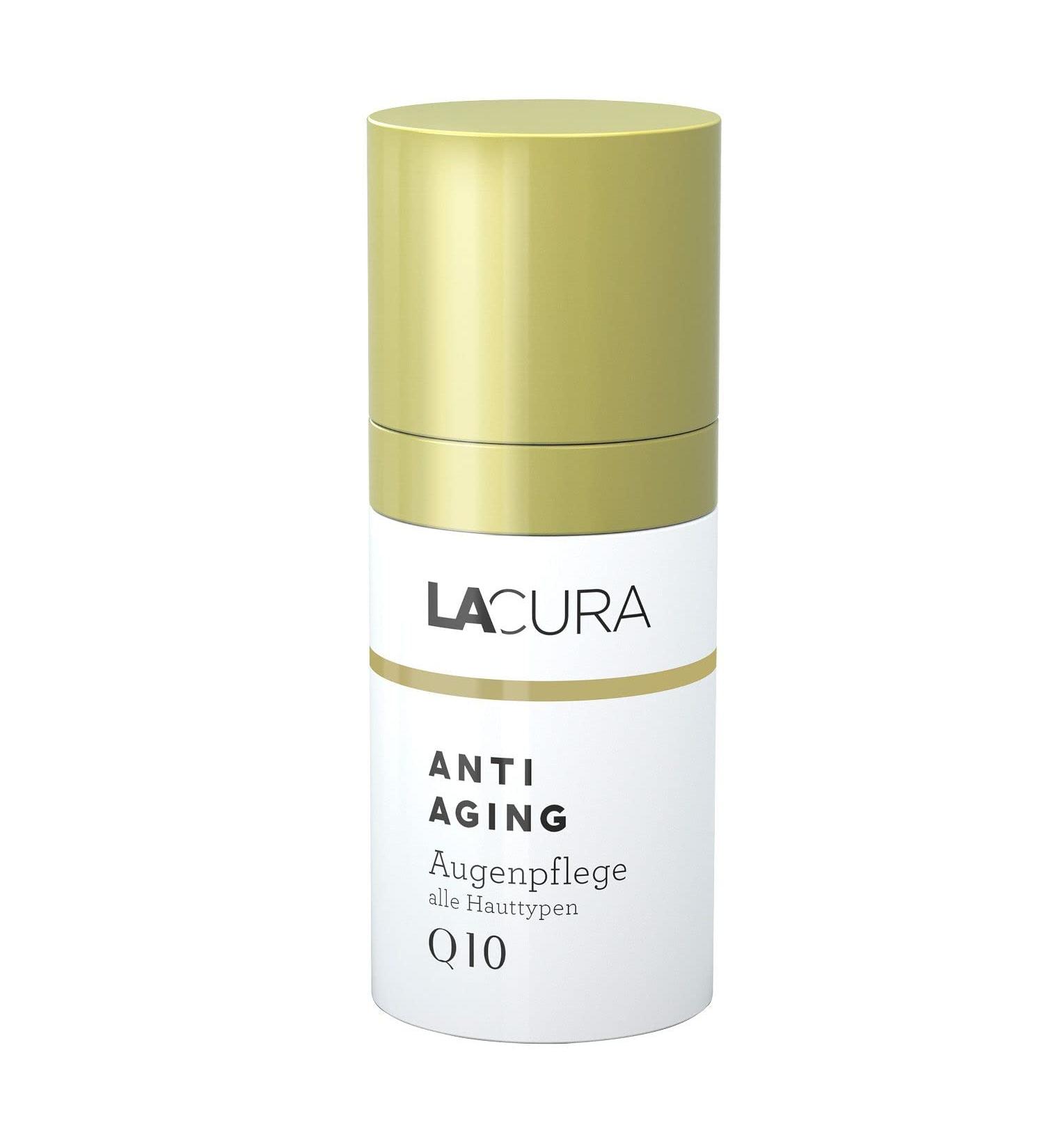 Lacura Anti Aging Eye Care with Q10 reduces the depth of wrinkles and reduces crow's feet 1-pack (1x15ml)