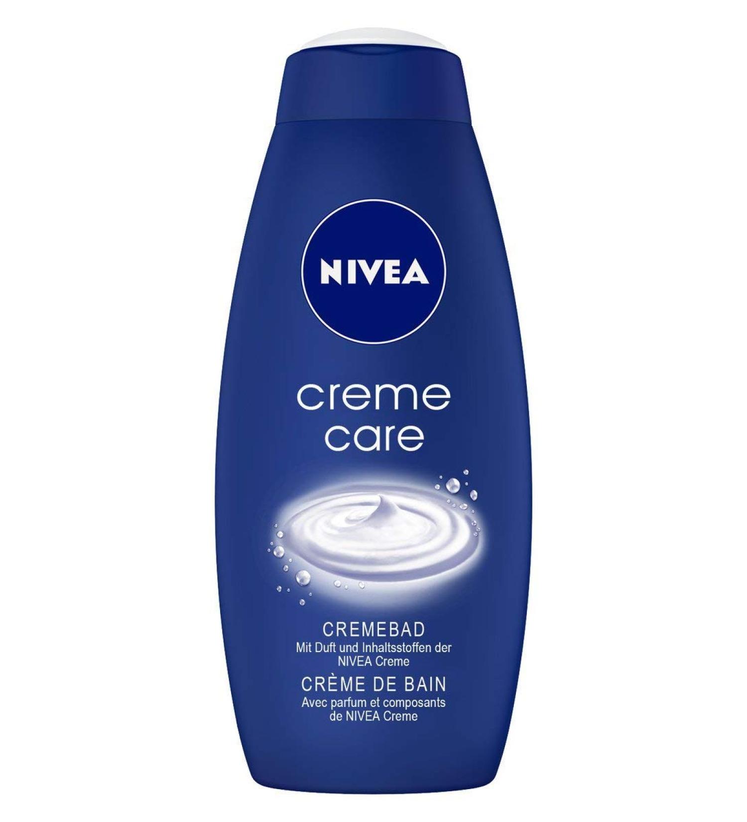 Nivea Cream Bath Creme Care for women of all ages and all skin types 6 pieces 6 x 750 ml
