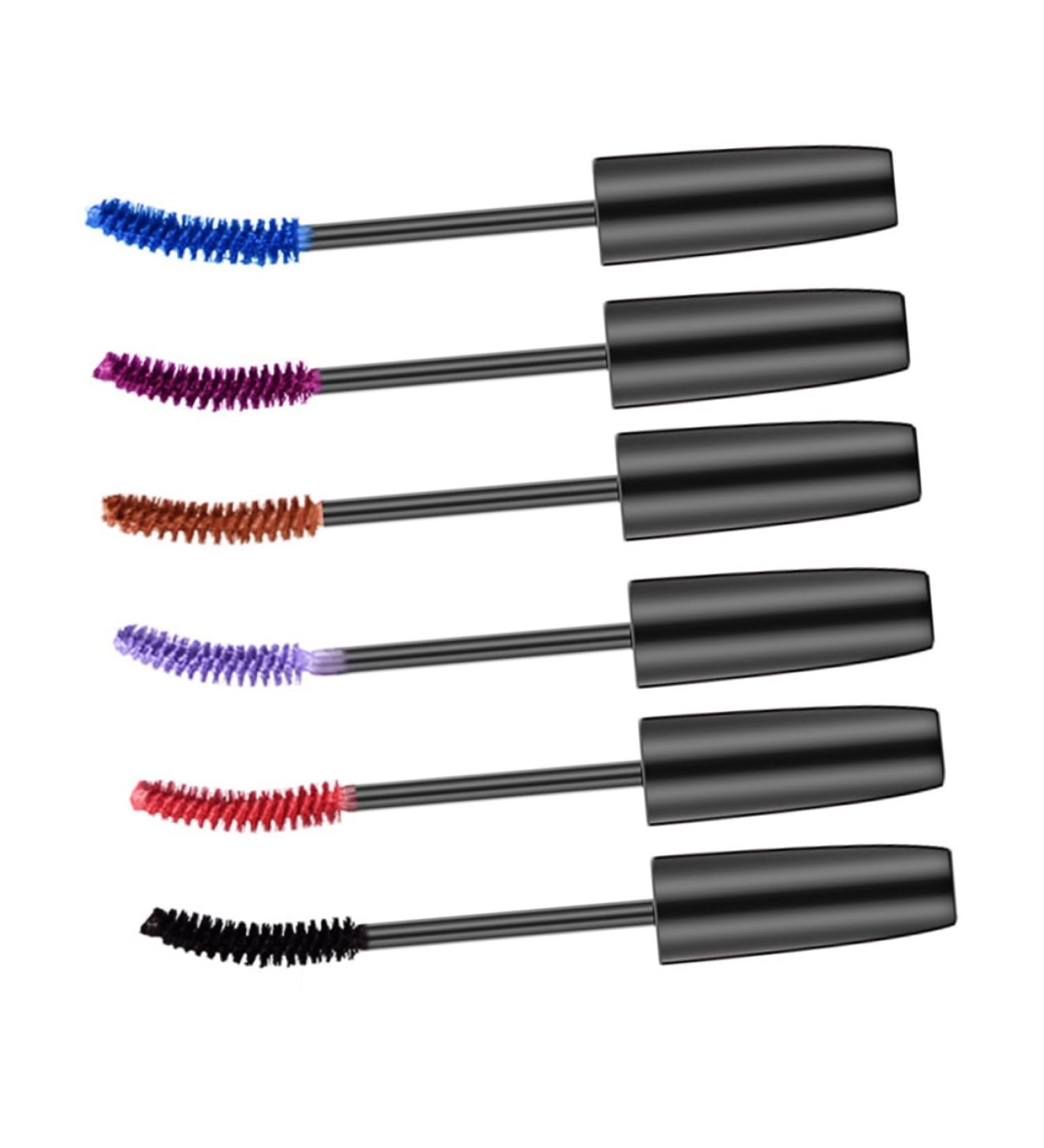 SOESFOUFU 6pcs Colored Mascara Women Mascara Eyelash Makeup Tool Long Lasting Mascara Cream Makeup Mascara Abs - Buy Online on GoSupps.com