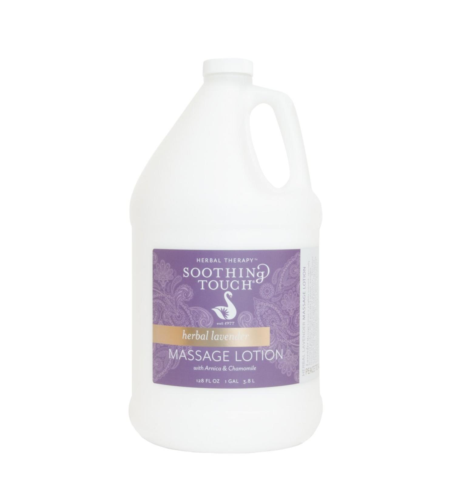 Soothing Touch W67341G Herbal Lavender Lotion, 1 Gallon