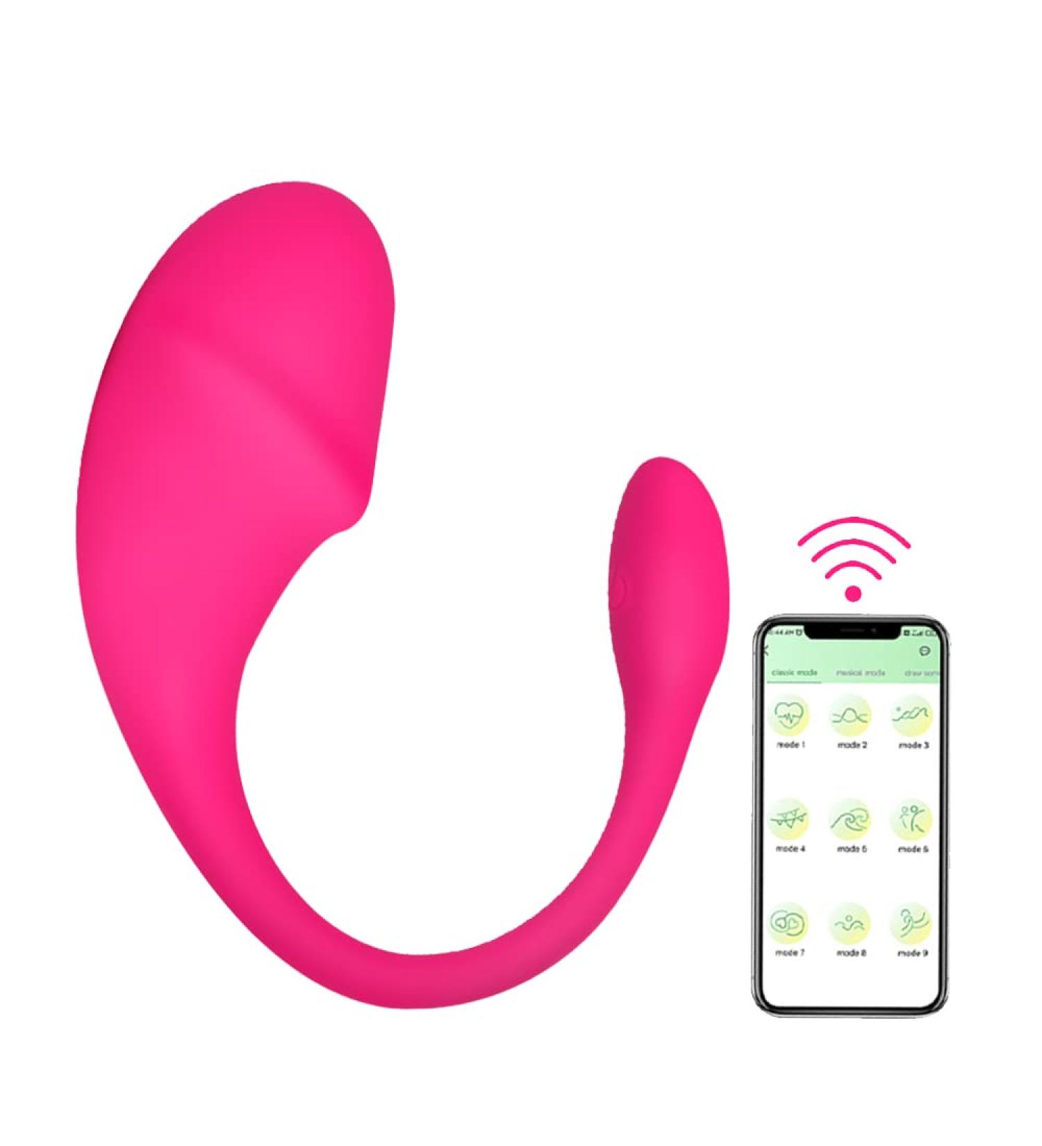 Women s Silicone Pelvic Floor Muscle Exerciser - Waterproof Bladder Control Trainer with APP Remote - Rechargeable Rose Red - Buy Online on GoSupps.com