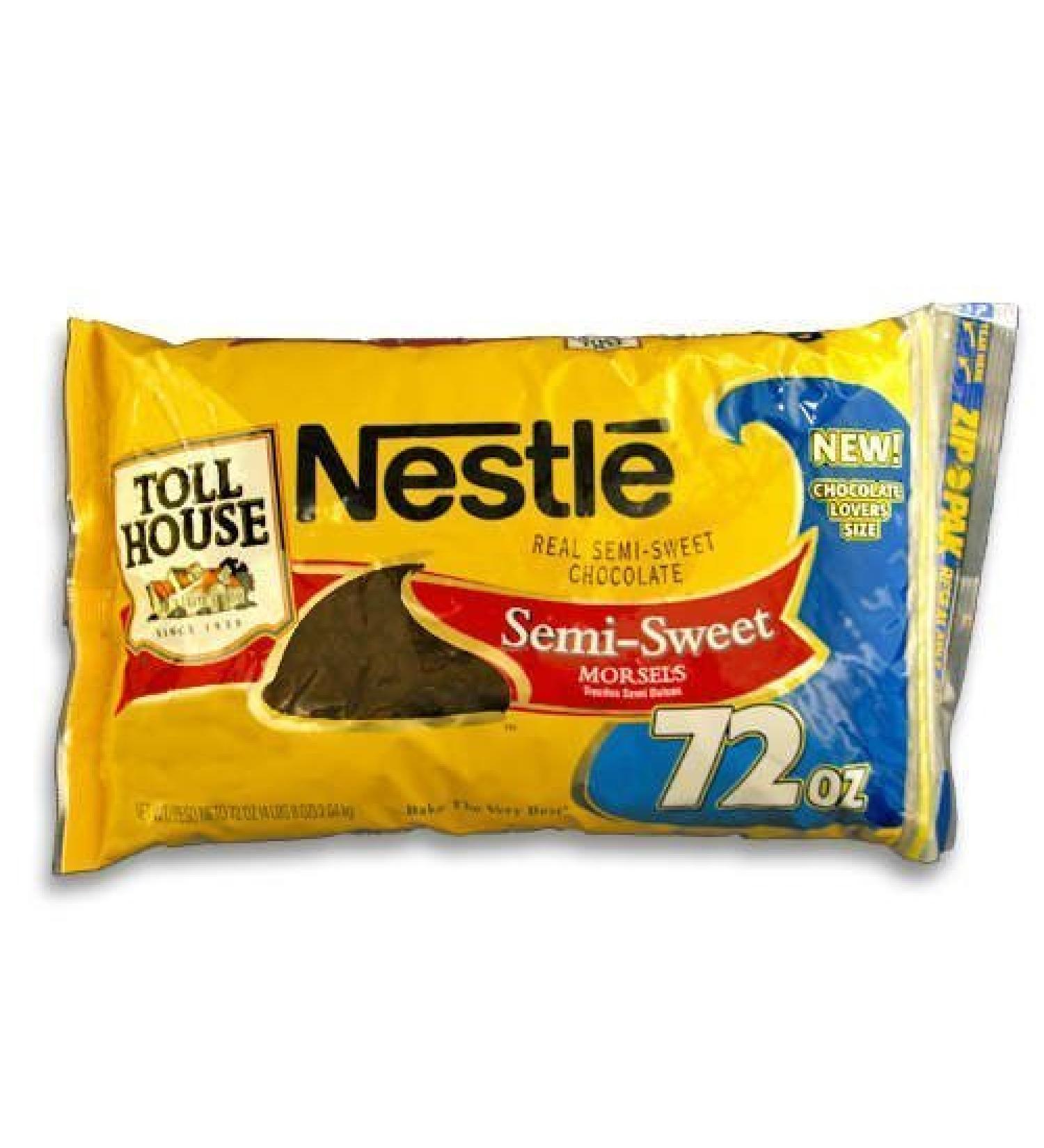 Nestl Chocolate Morsels 72 Oz (Pack of 2)