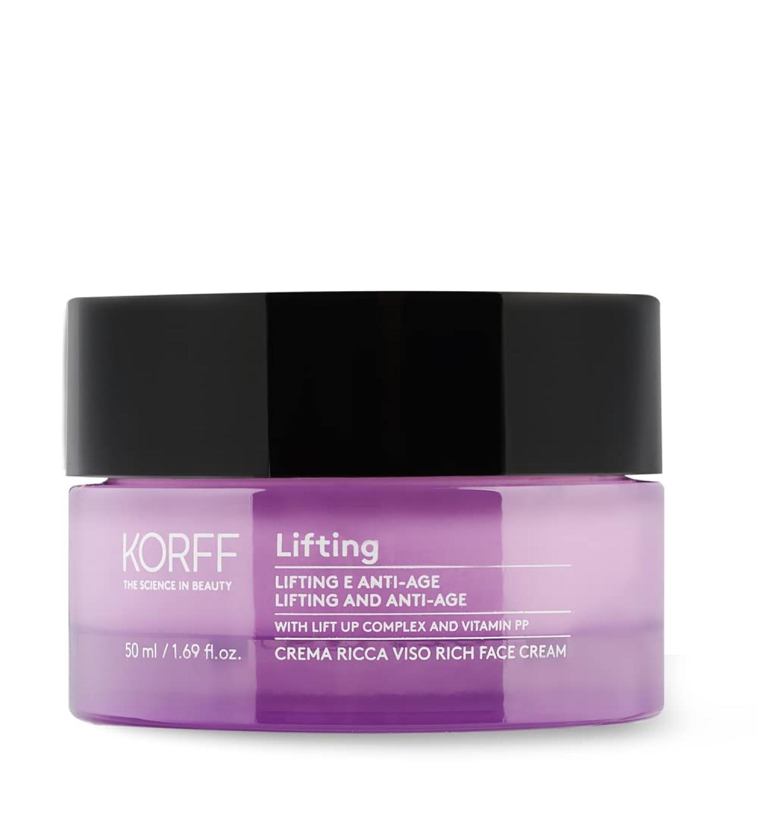 Korff Lifting Rich facial cream antiage 4076 for normal and dry skin 50 ml - Buy Online on GoSupps.com