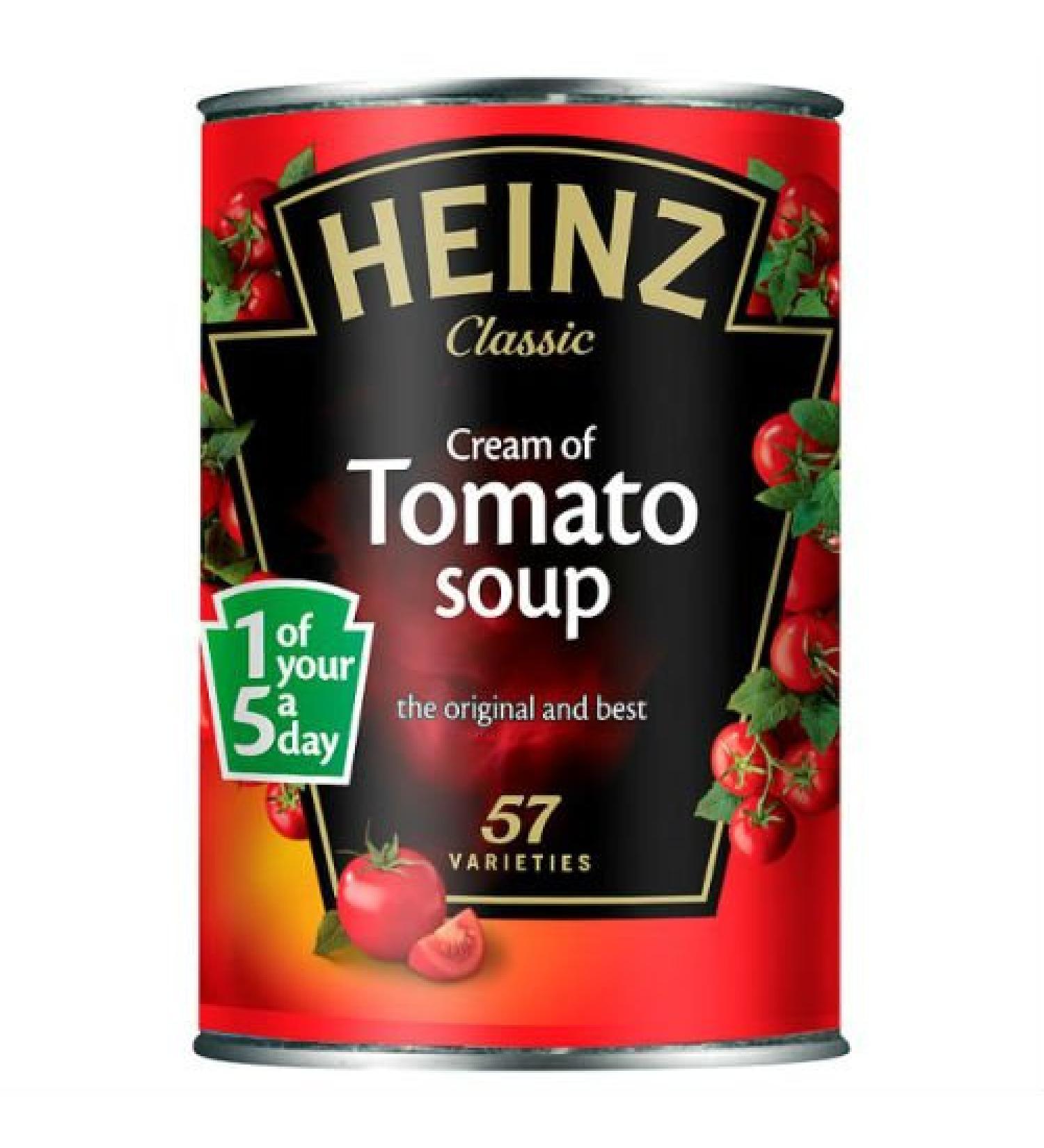 HEINZ Heinz Classic Cream of Tomato Soup 400 g Box of 24