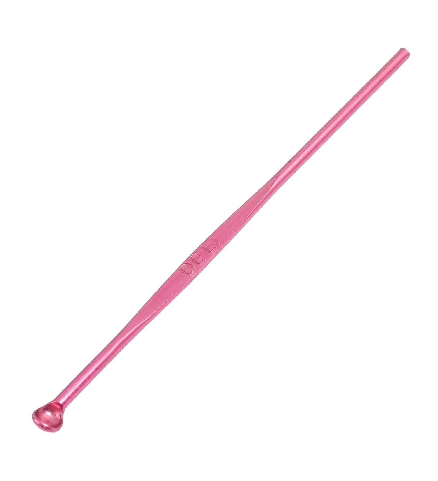 Qtqgoitem Magenta Aluminum Handle Earpick Ear Wax Remover 3.5 Long 2Pcs (Model: 976 0de 78c 0a5 fc5)