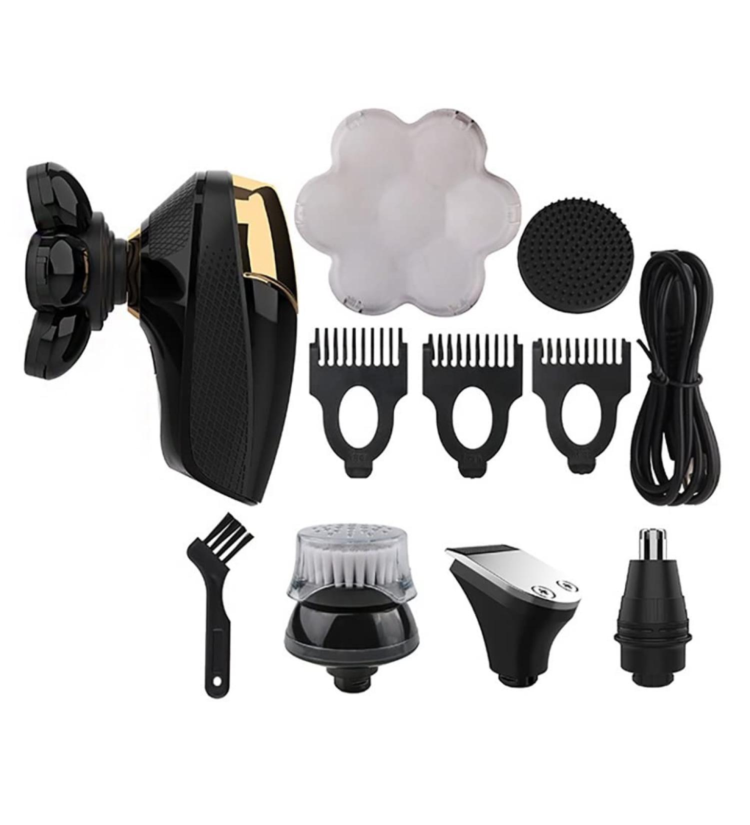 7D Waterproof Electric Shaver for Men - Floating Head Razor with LCD & USB Charge | Multifunction Trimmer - Buy Online on GoSupps.com