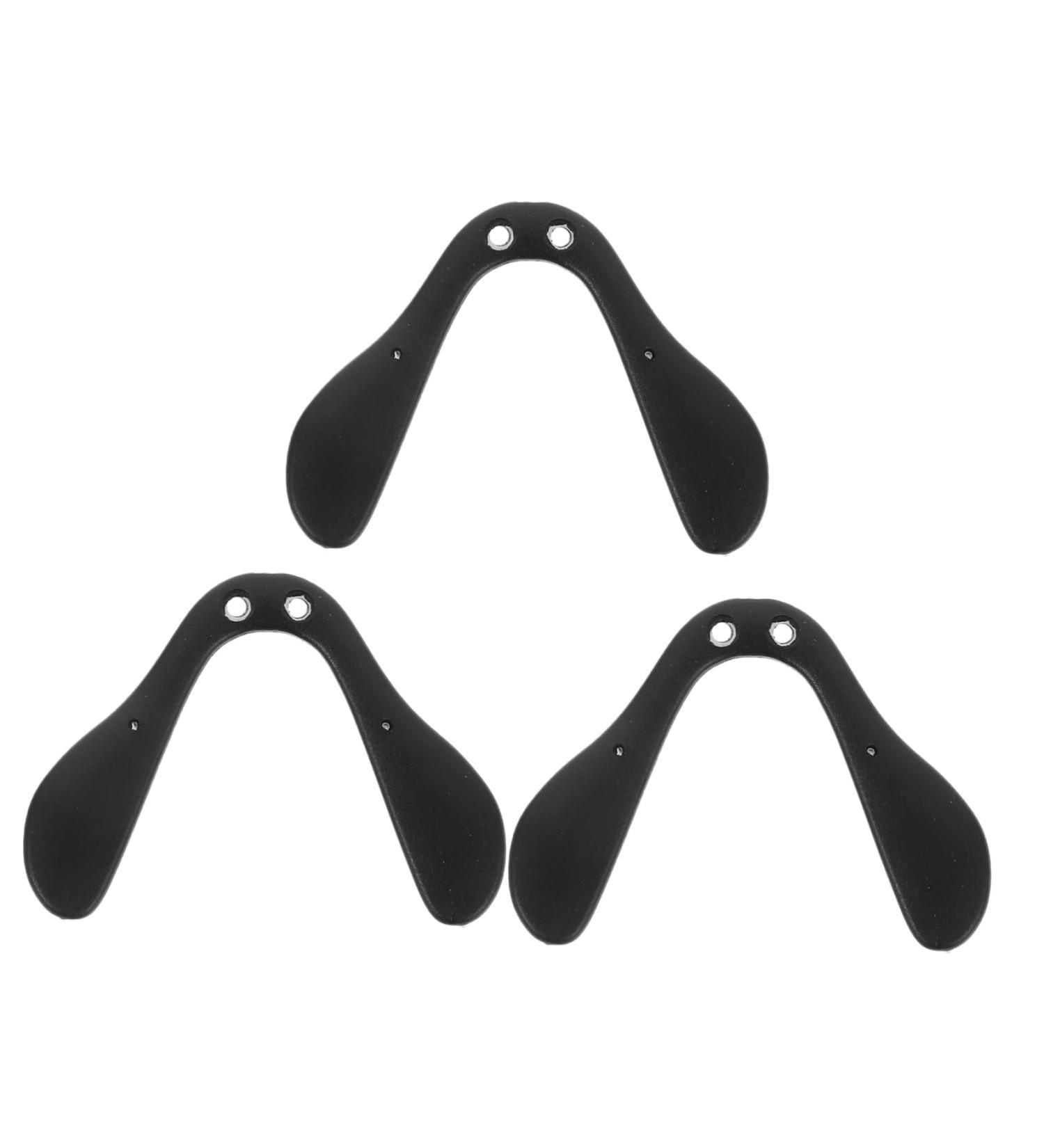 Coheali Adjustable Bicycle Glasses Nose Pads - Black Replacement Cushions for Comfort & Protection - Buy Online on GoSupps.com