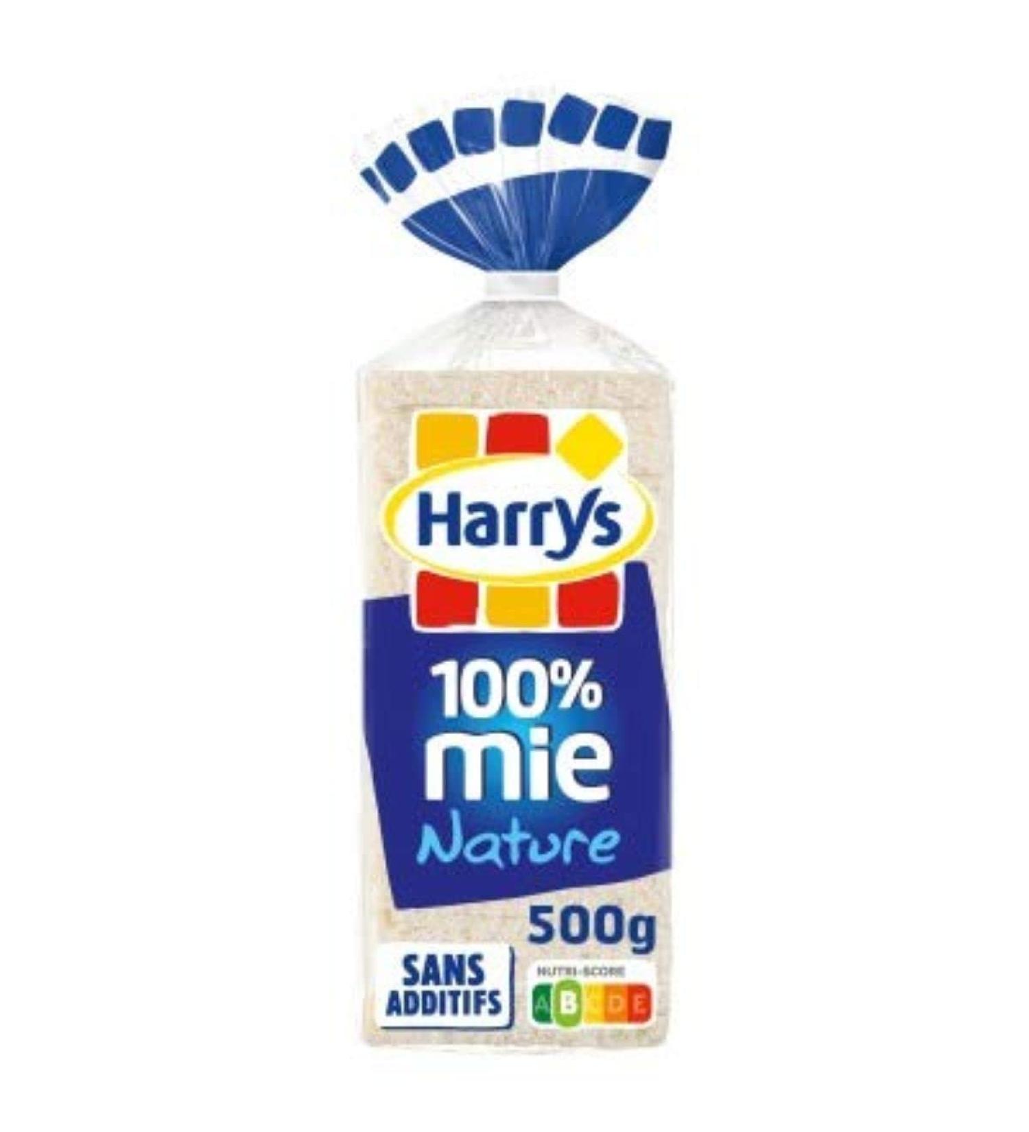 Harry's Bread 100% Mie Nature Pack of 500 g