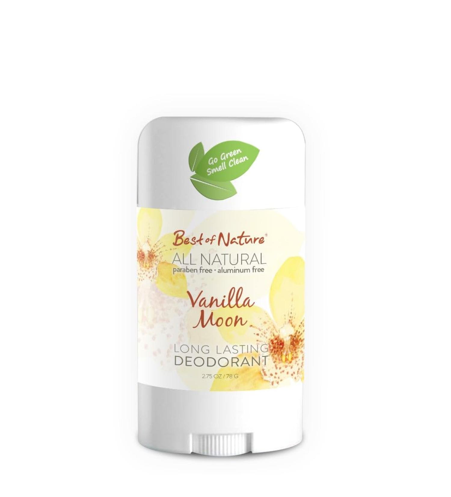 Best of Nature's All Natural Long Lasting Deodorant - Vanilla Moon