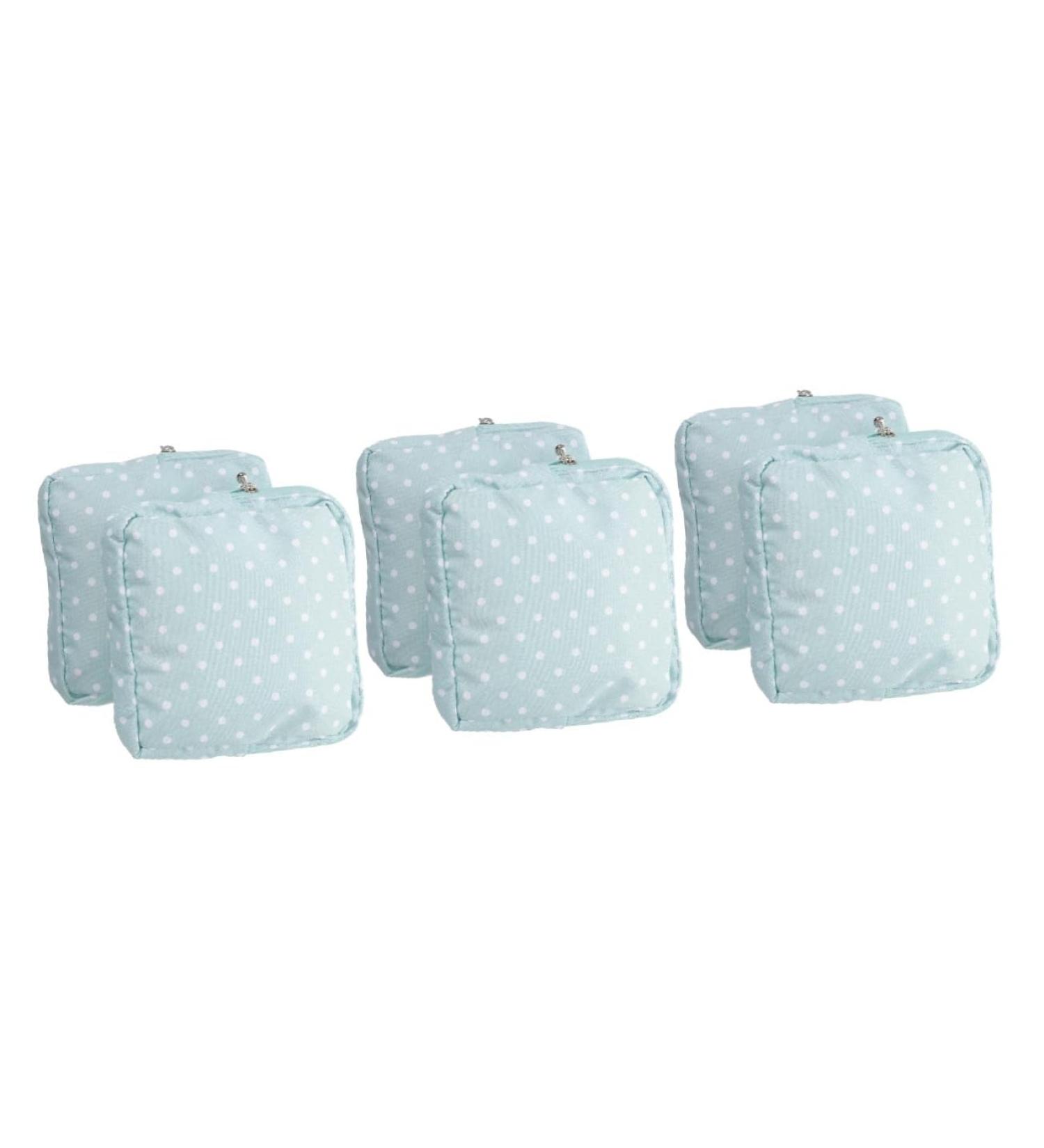 Shop Healeved 6-Pack Aunts Towel-Storage Bags | Zippered Menstrual & Tampon Storage Box for Girls - Multi-functional & Stylish - Buy Online on GoSupps.com