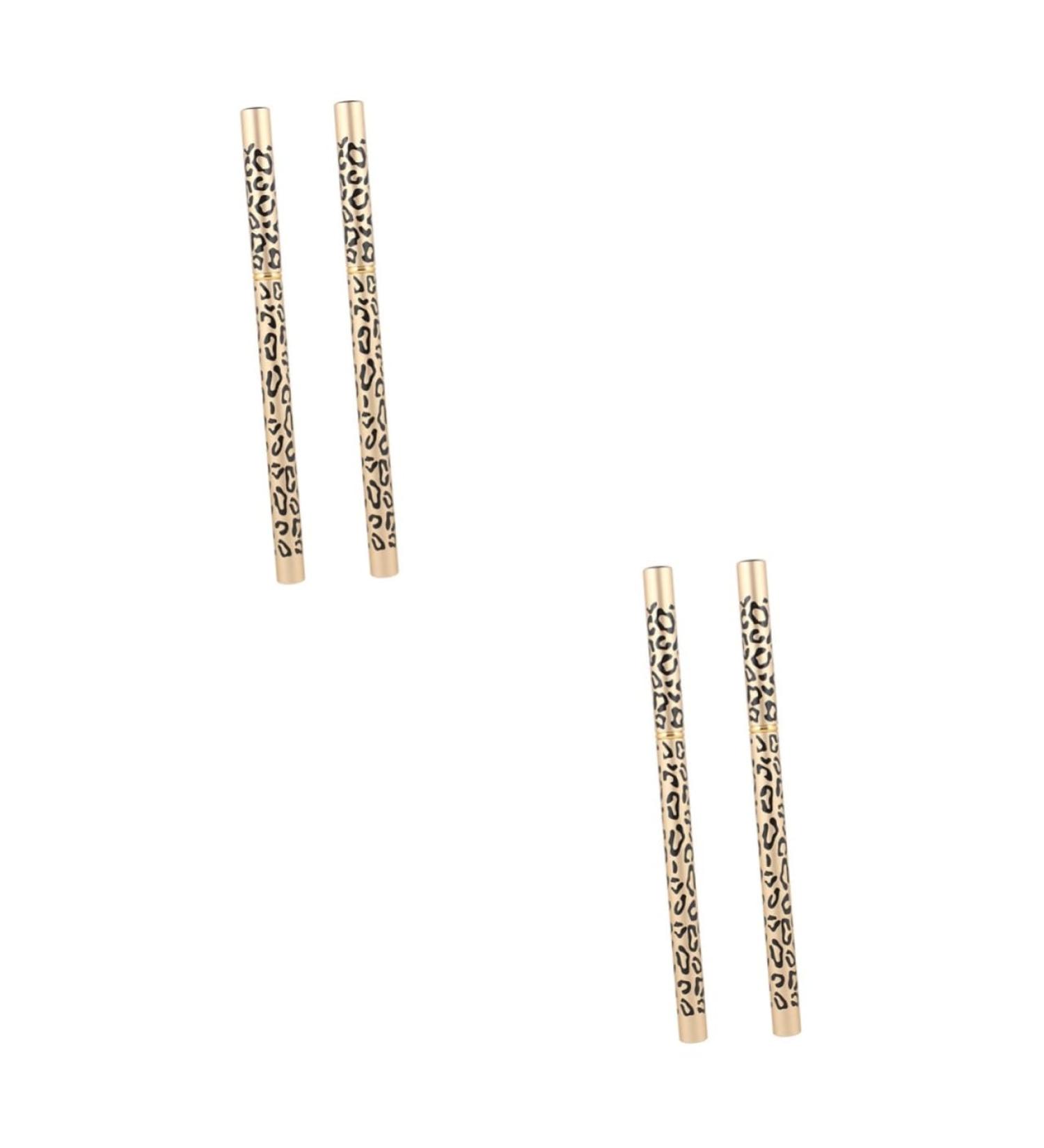 TOVINANNA 4 Pcs Long Lasting Eyebrow Pencils Double Ended Pencil Dark Wooden Eyebrow Chalk Women's Water Proof - Buy Online on GoSupps.com